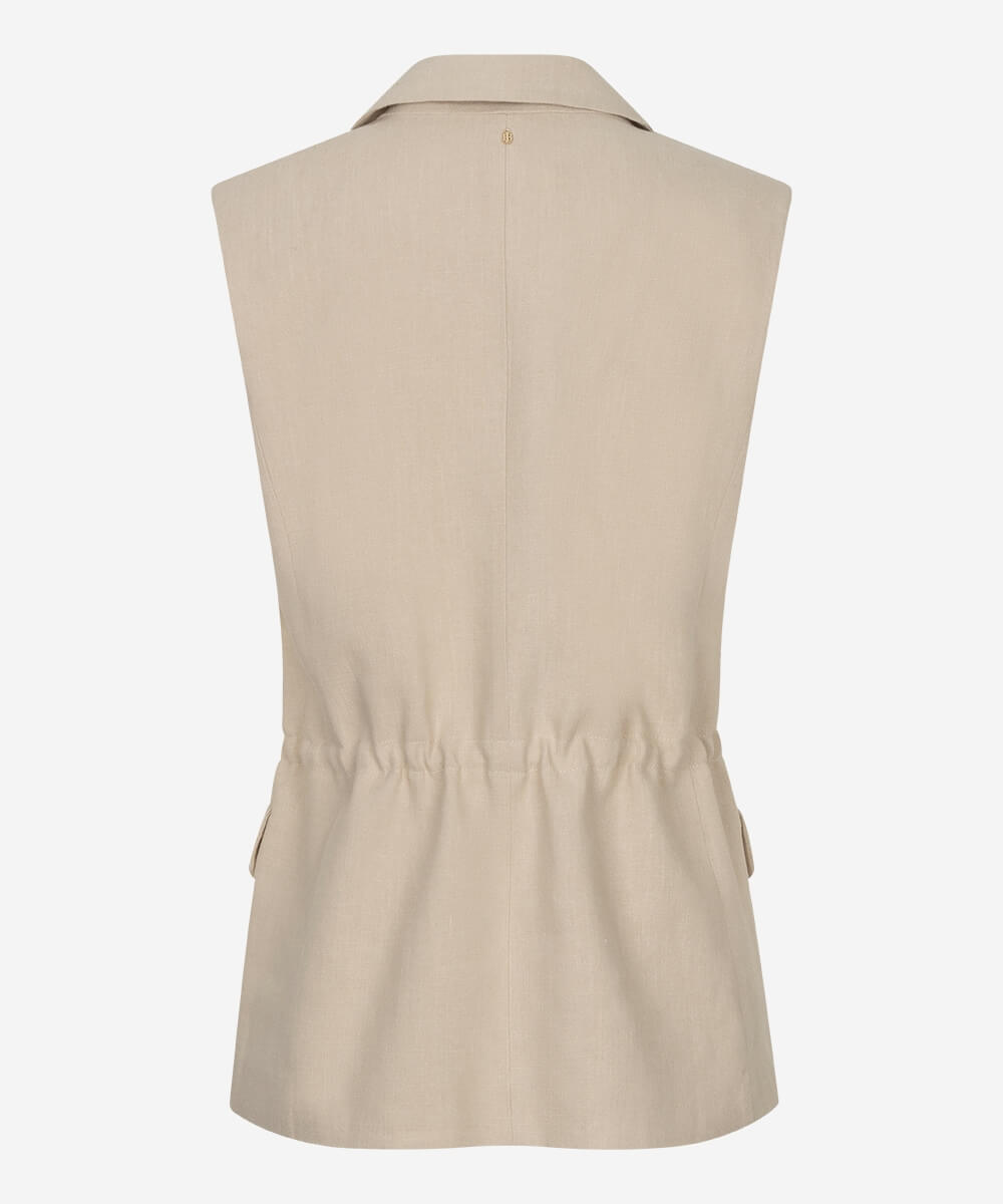 Tarika Gilet - Ostra Beige
