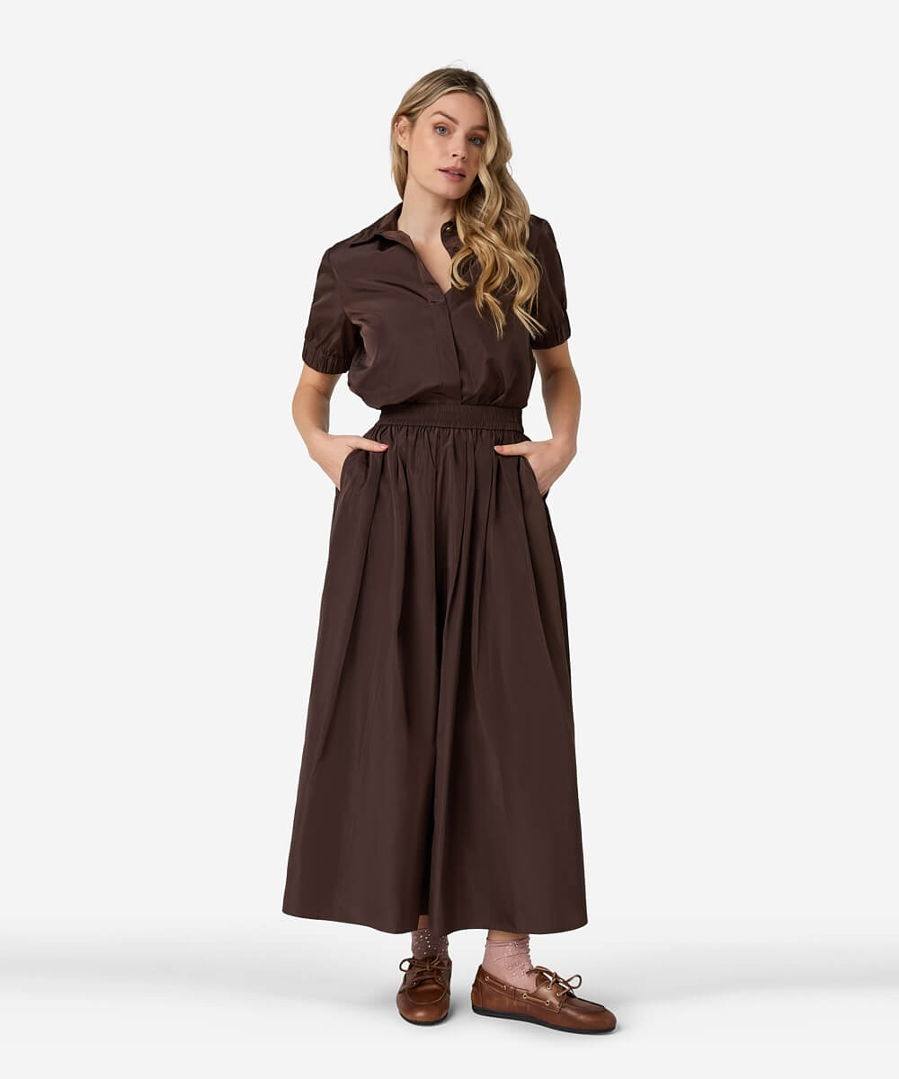 Bonnie Blouse - Arcilla Brown