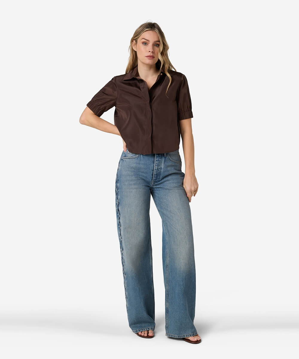 Bonnie Blouse - Arcilla Brown