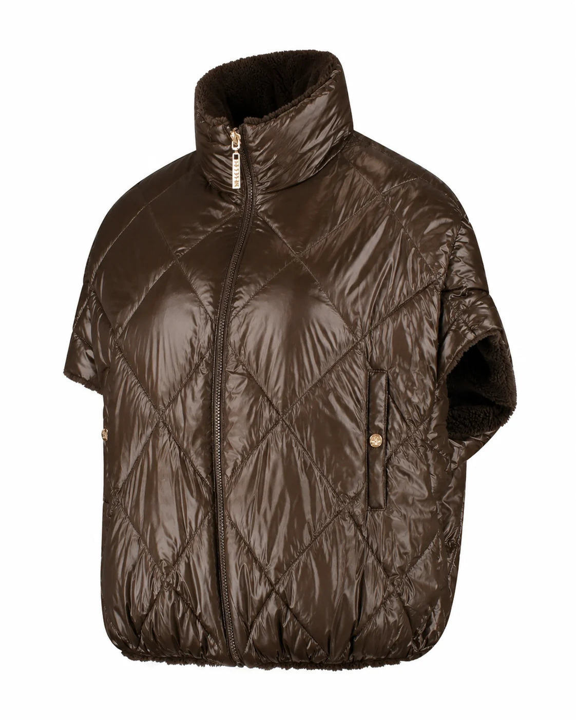 Hazel Wende-Bodywarmer – Dusk Brown
