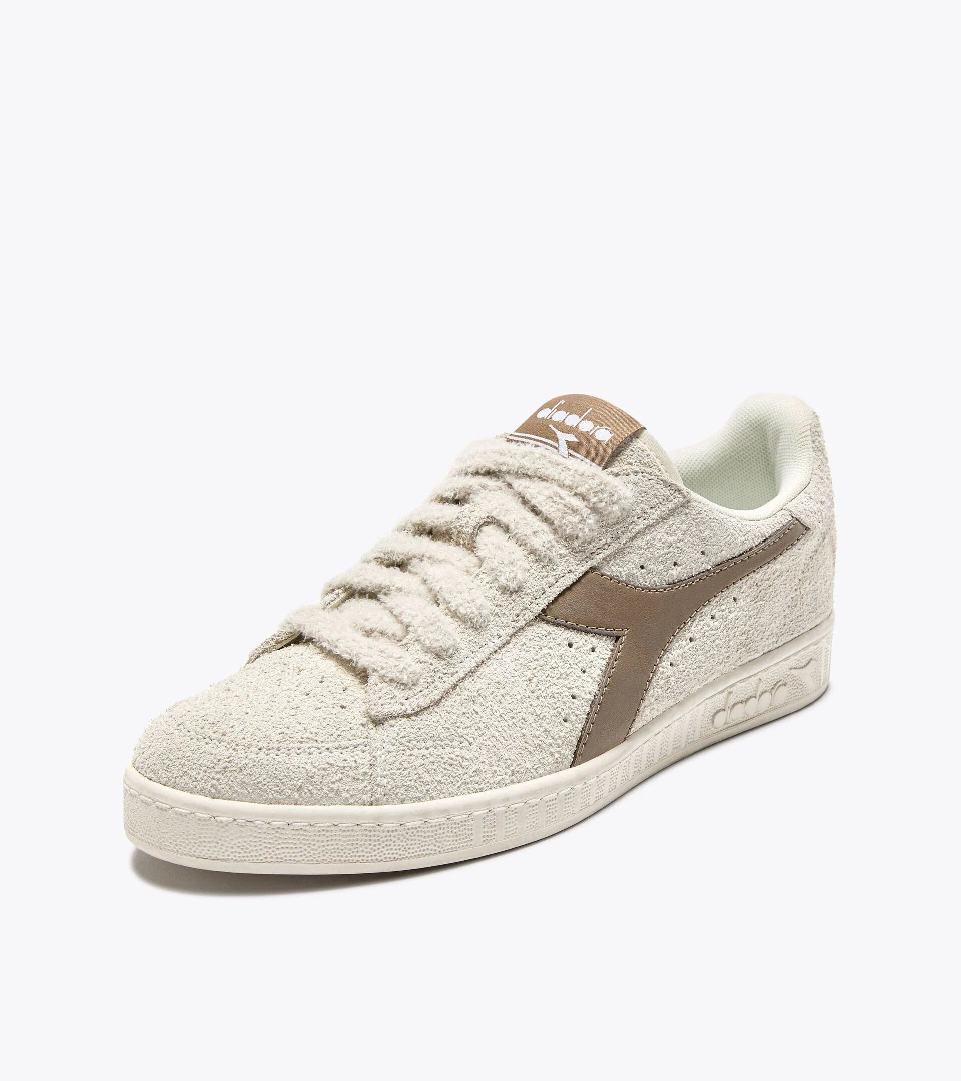 Game Low Suede Waxed - Whisper White