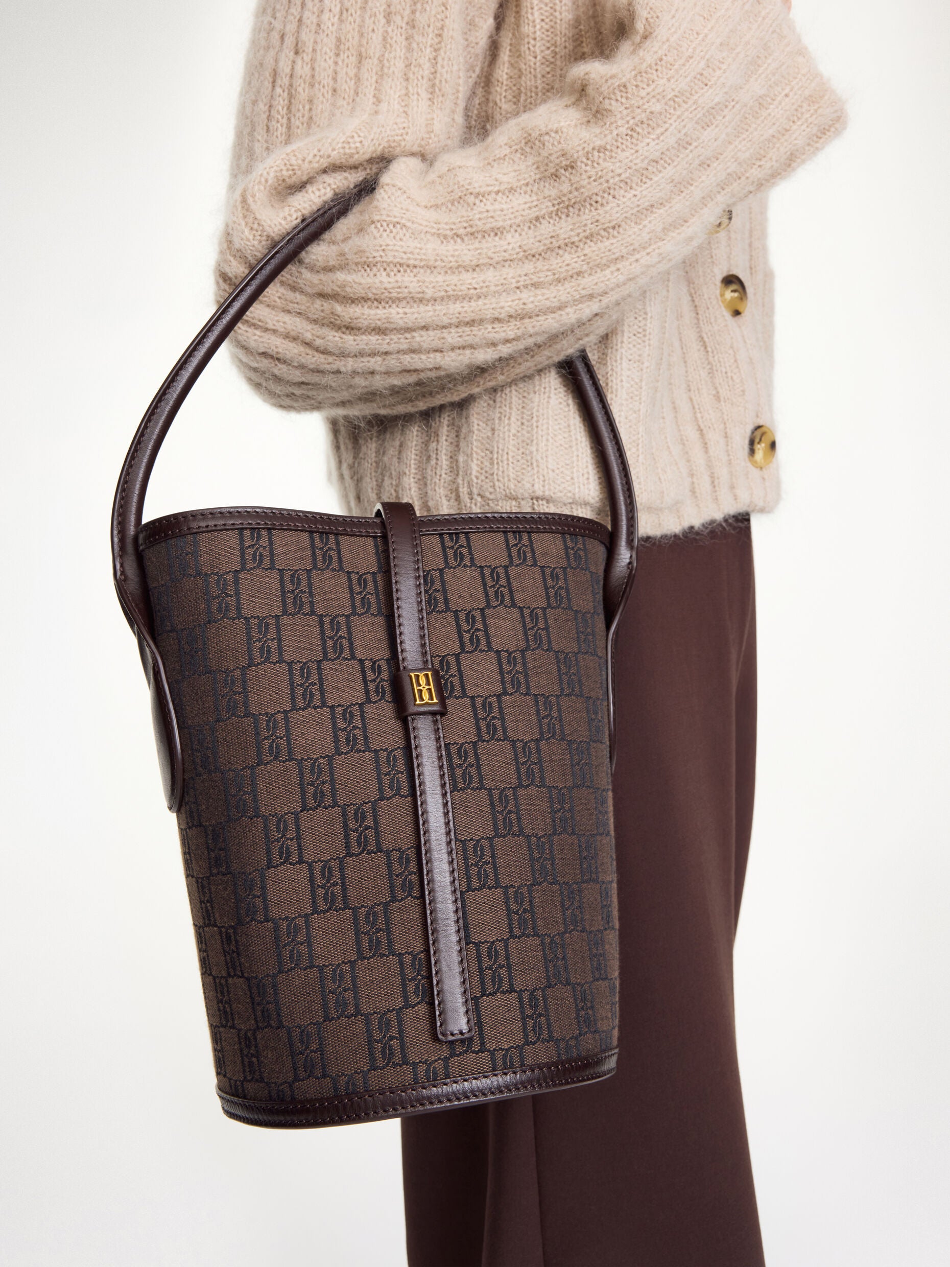 Marylle Bucket Bag - Bison