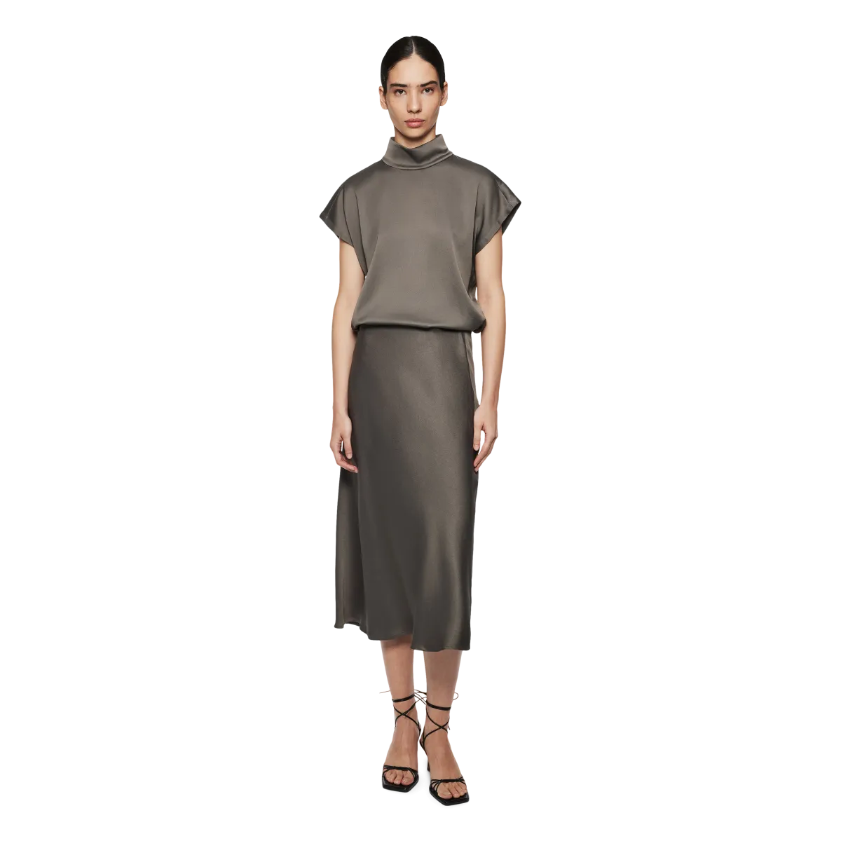 Ura Skirt - Granite Grey