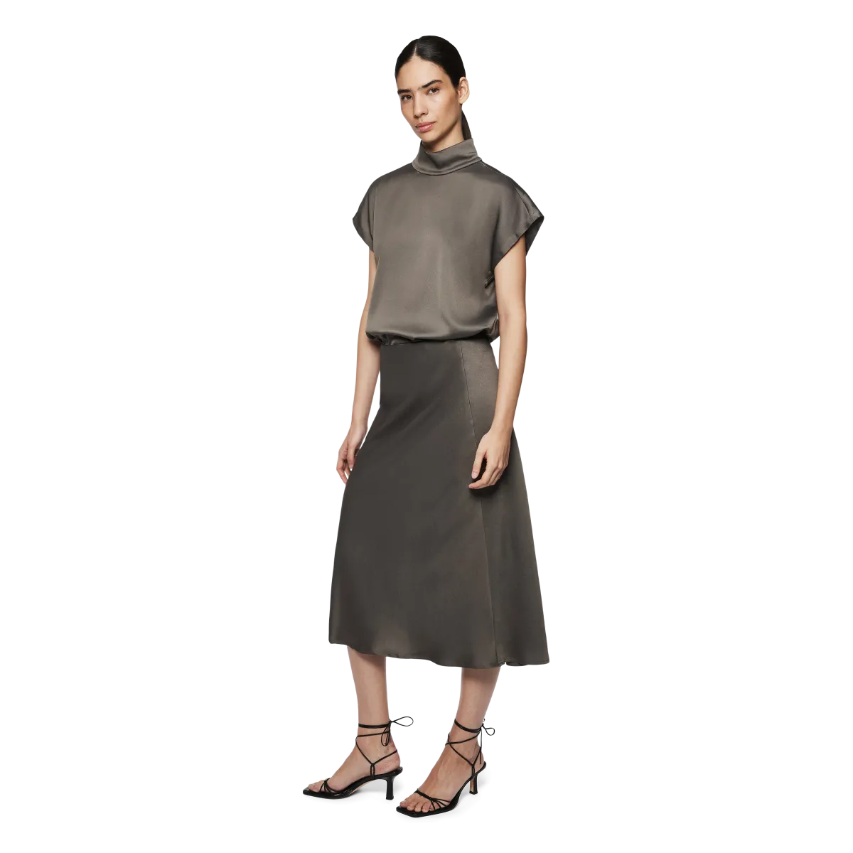 Ura Skirt - Granite Grey