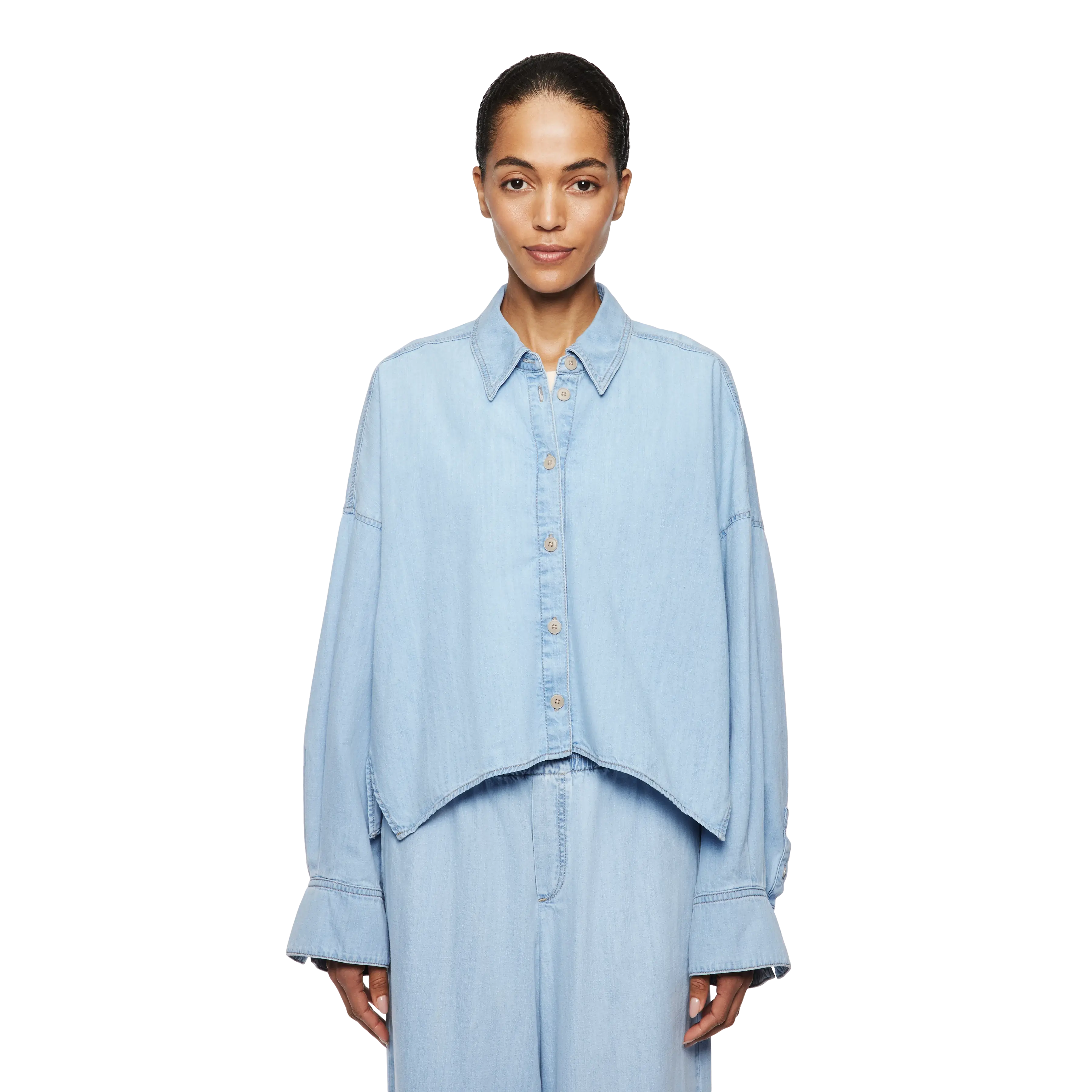 Oshia Blouse - Blue