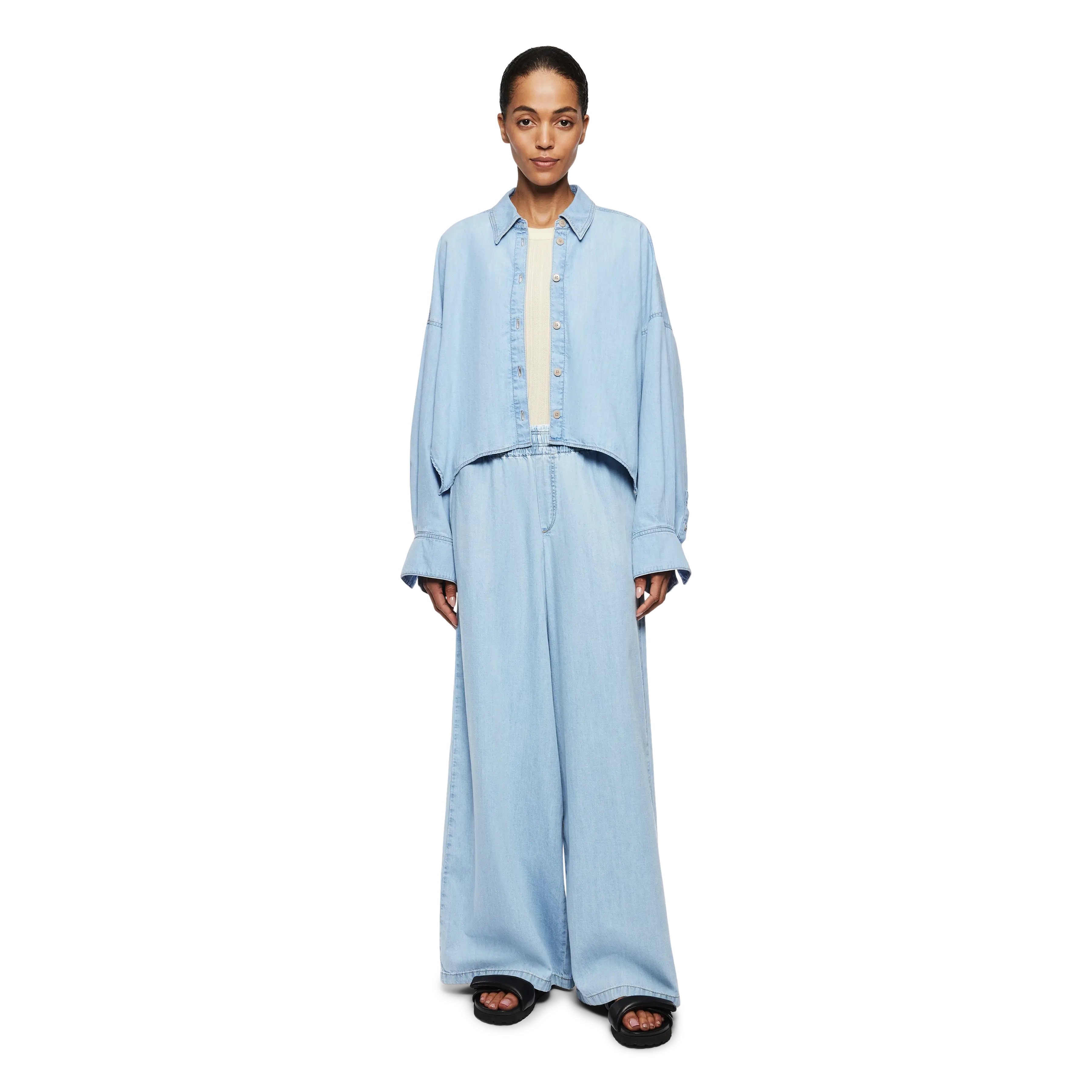 Oshia Blouse - Blue
