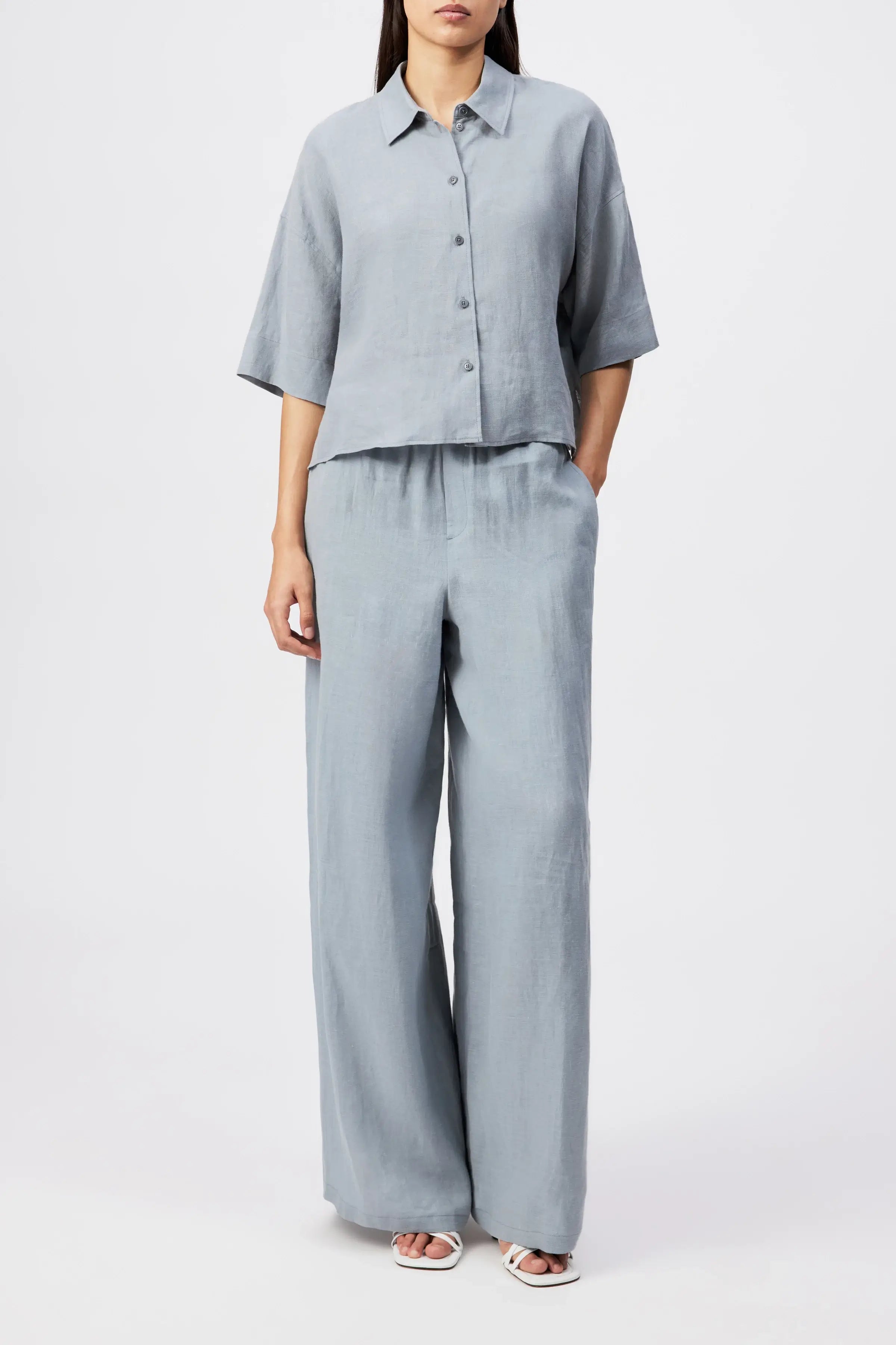 Yarika Blouse - Blauw