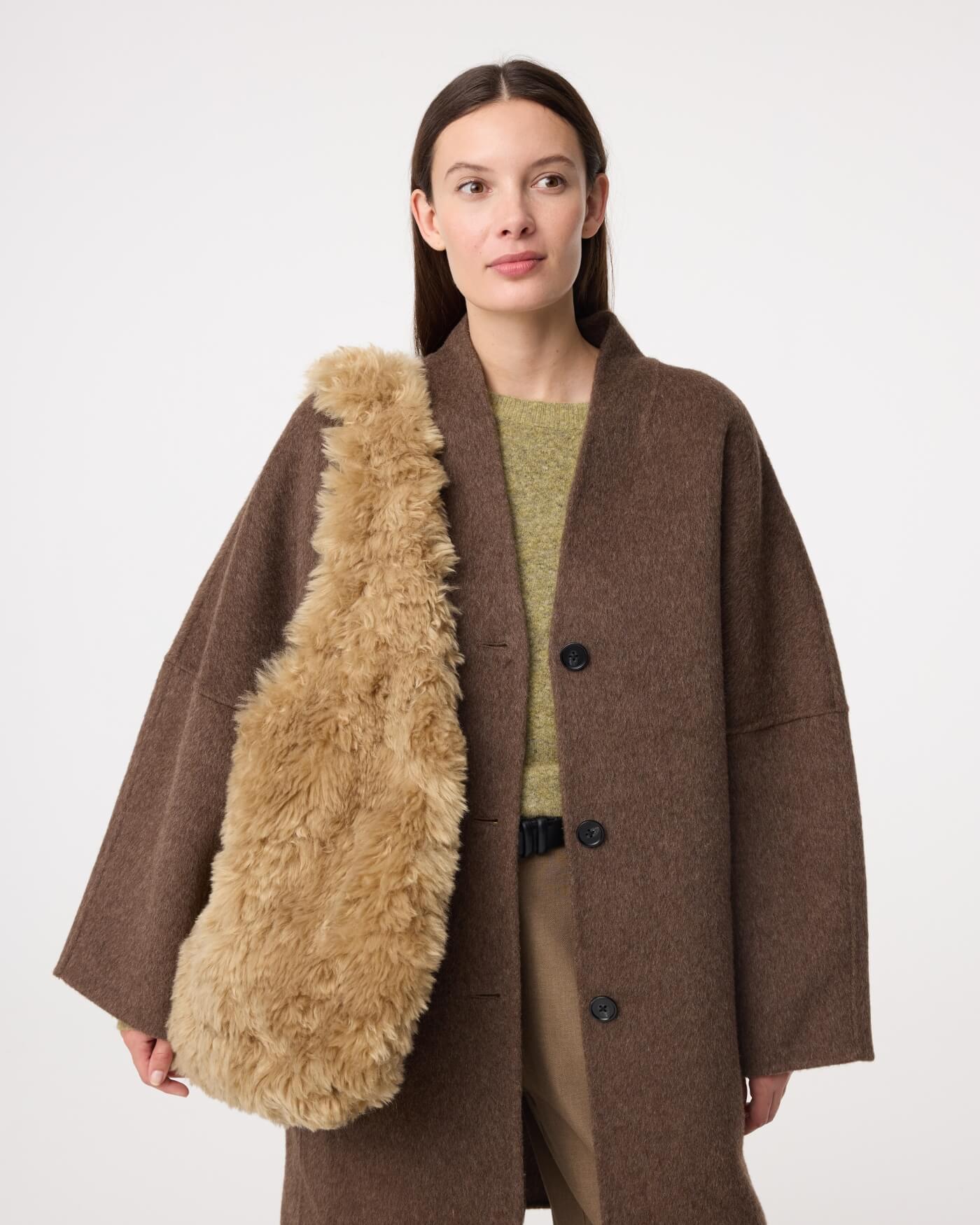 Furry Bag - Haselnuss