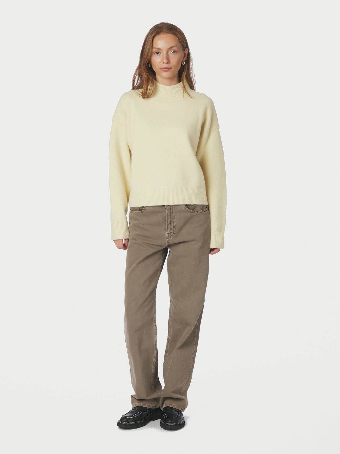 Paulina Knit Blouse - Butter Yellow