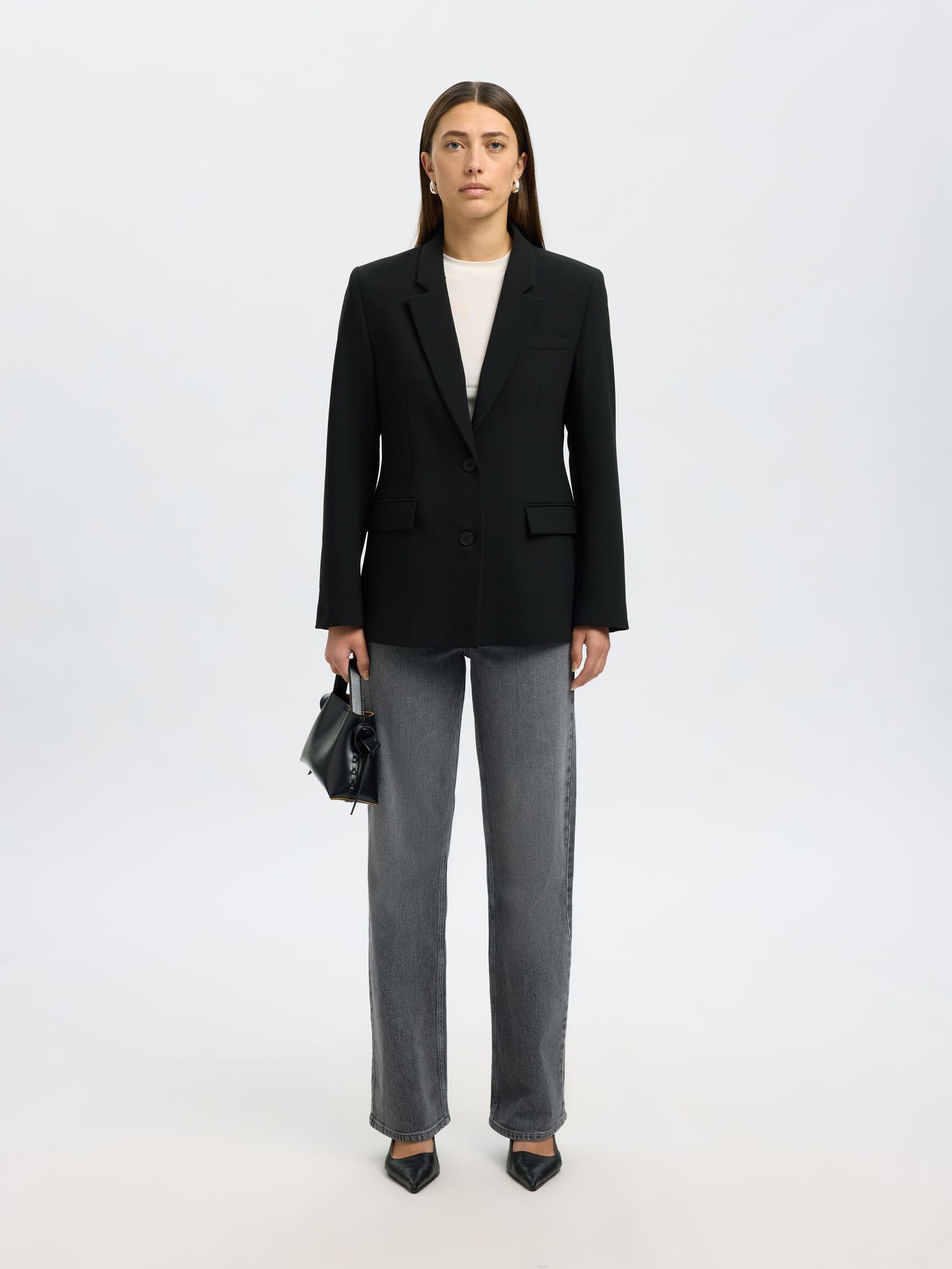 SLFRITA LS CLASSIC BLAZER - Black