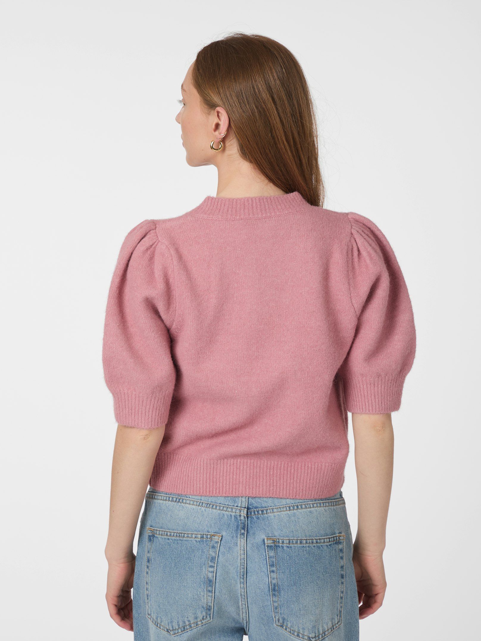 Trudy Knit Cardigan - Rose