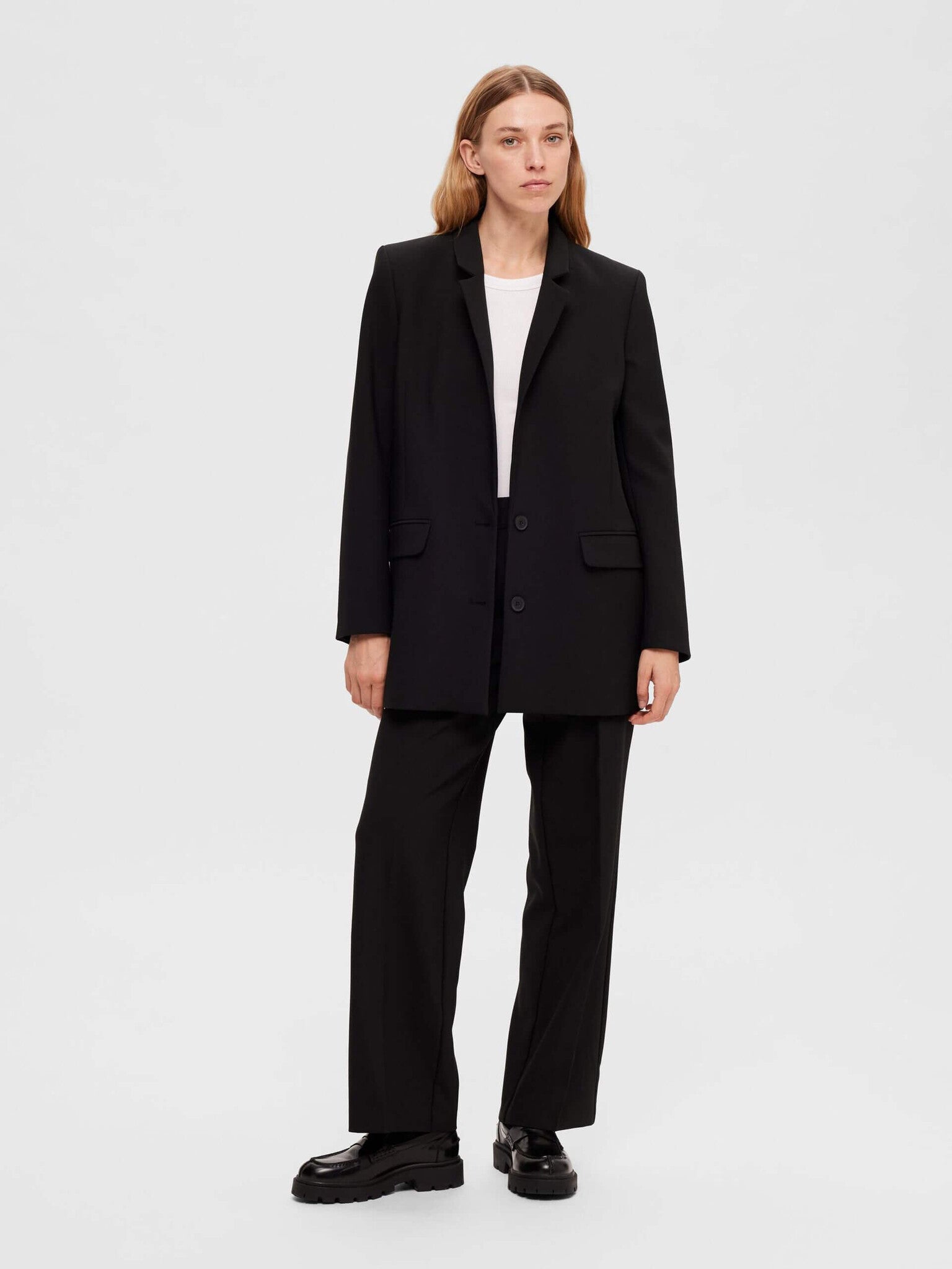 SLFRita ls relaxed blazer black noos