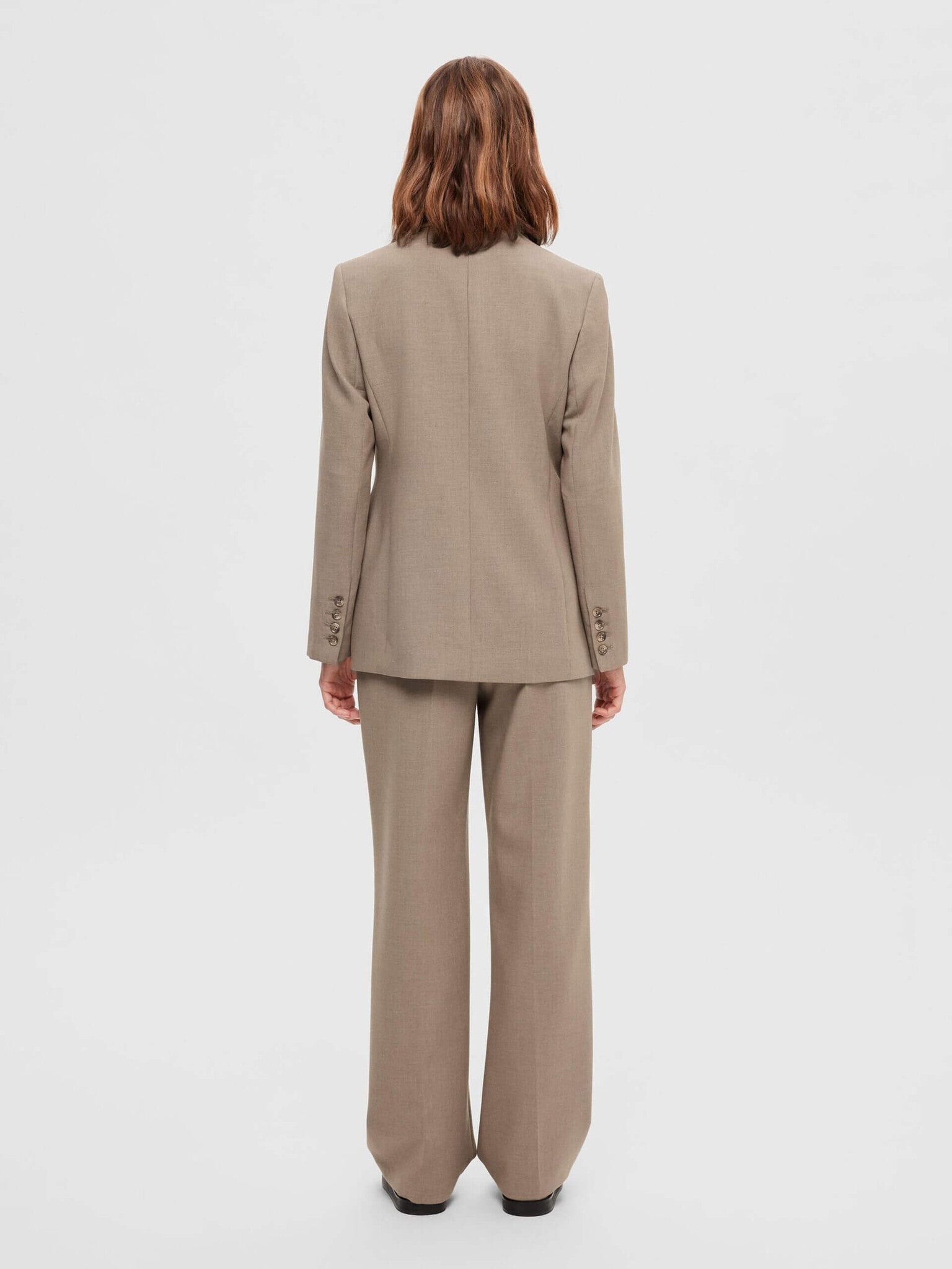 SLFRITA classic blazer - camel mel.