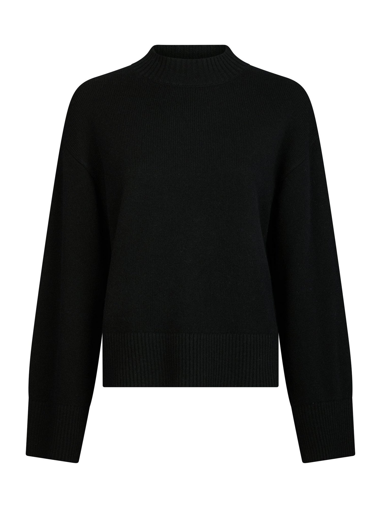 Hendrick Knit Blouse - Black