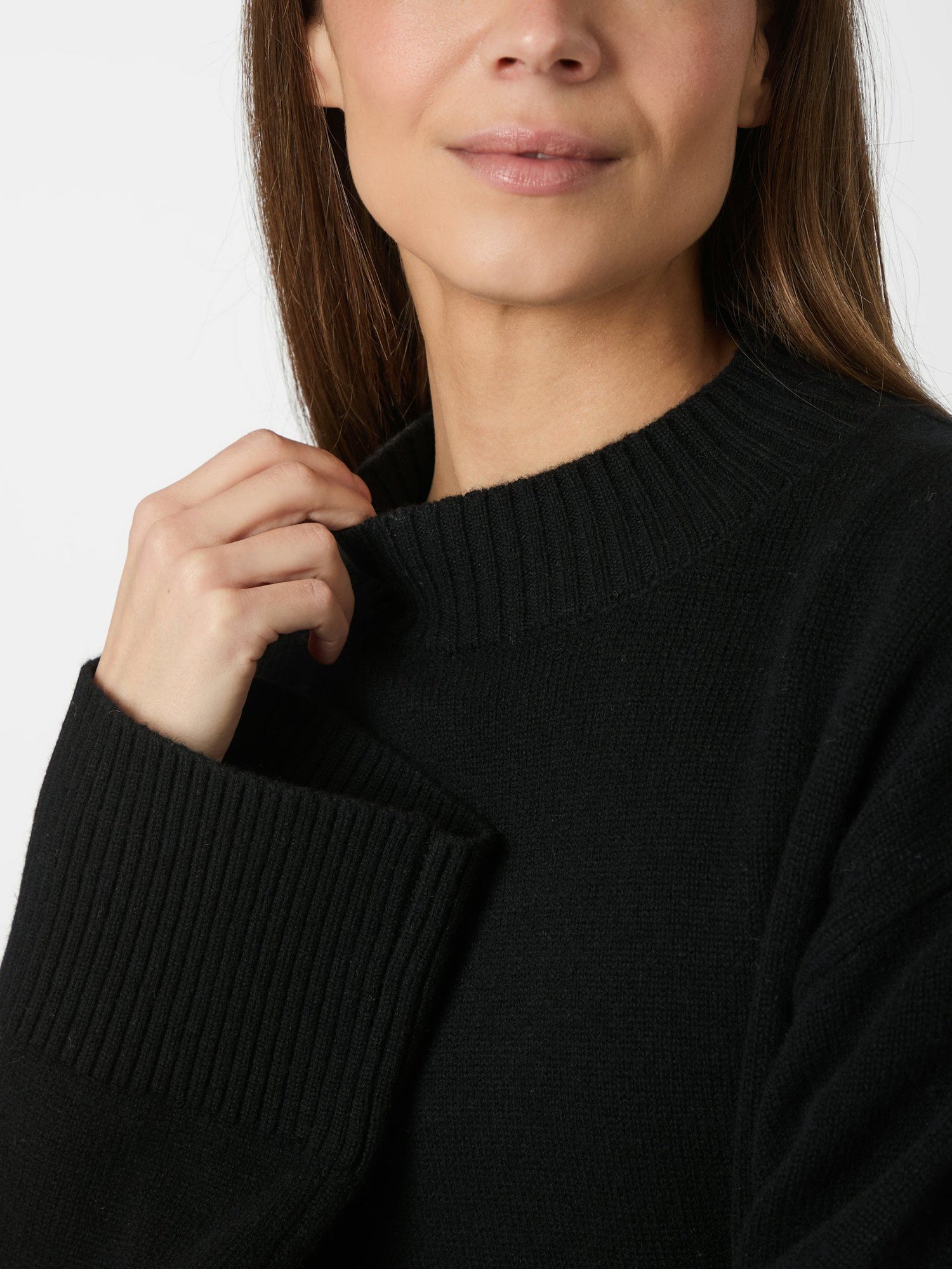 Hendrick Knit Blouse - Black