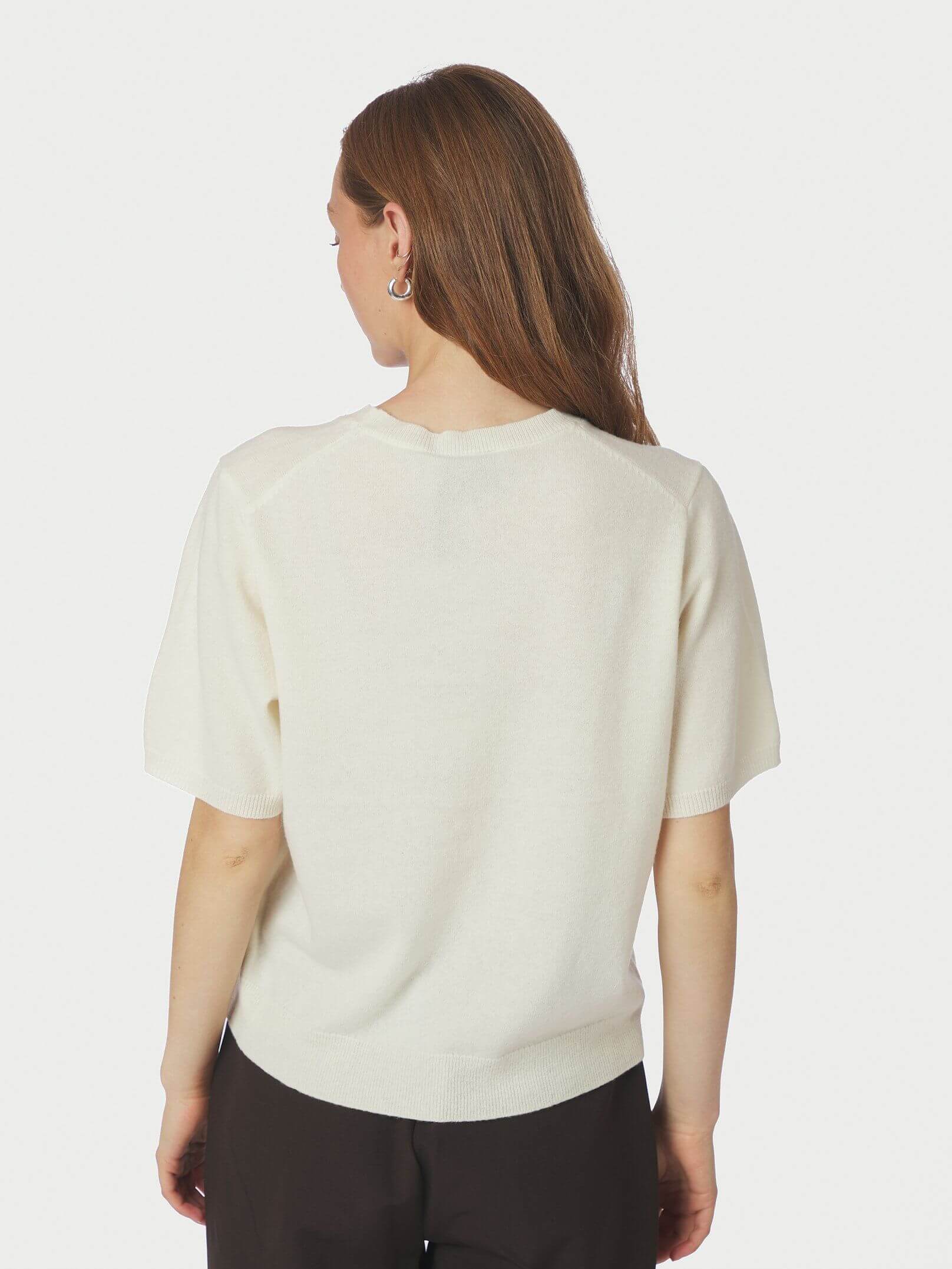 Missy Knit Tee - Creme