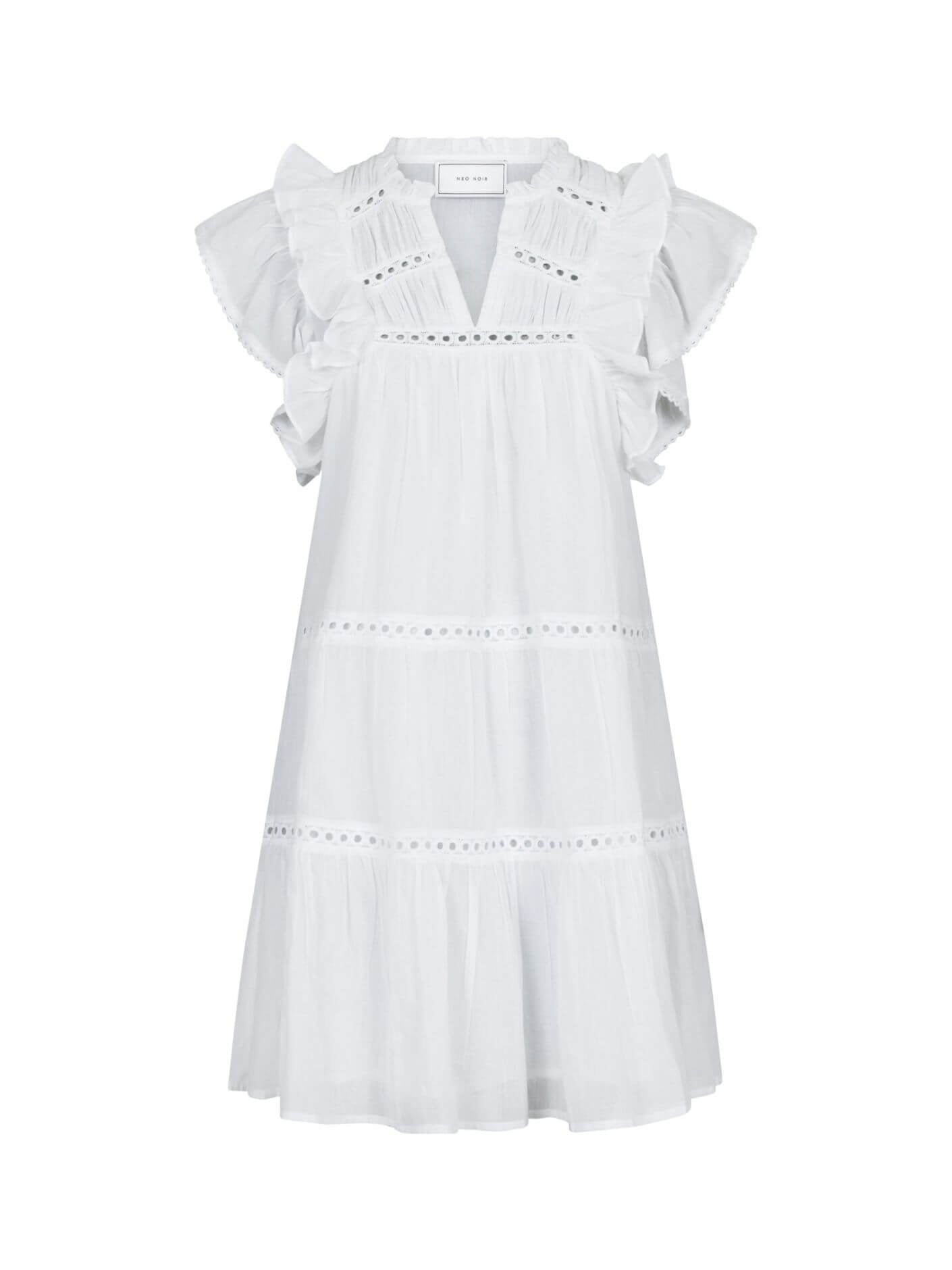 Jamma S voile Dress - white