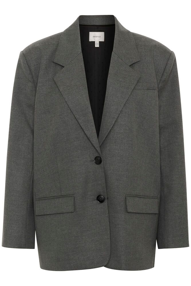 GZpaula Melange OZ Blazer - Dark Grey Melang