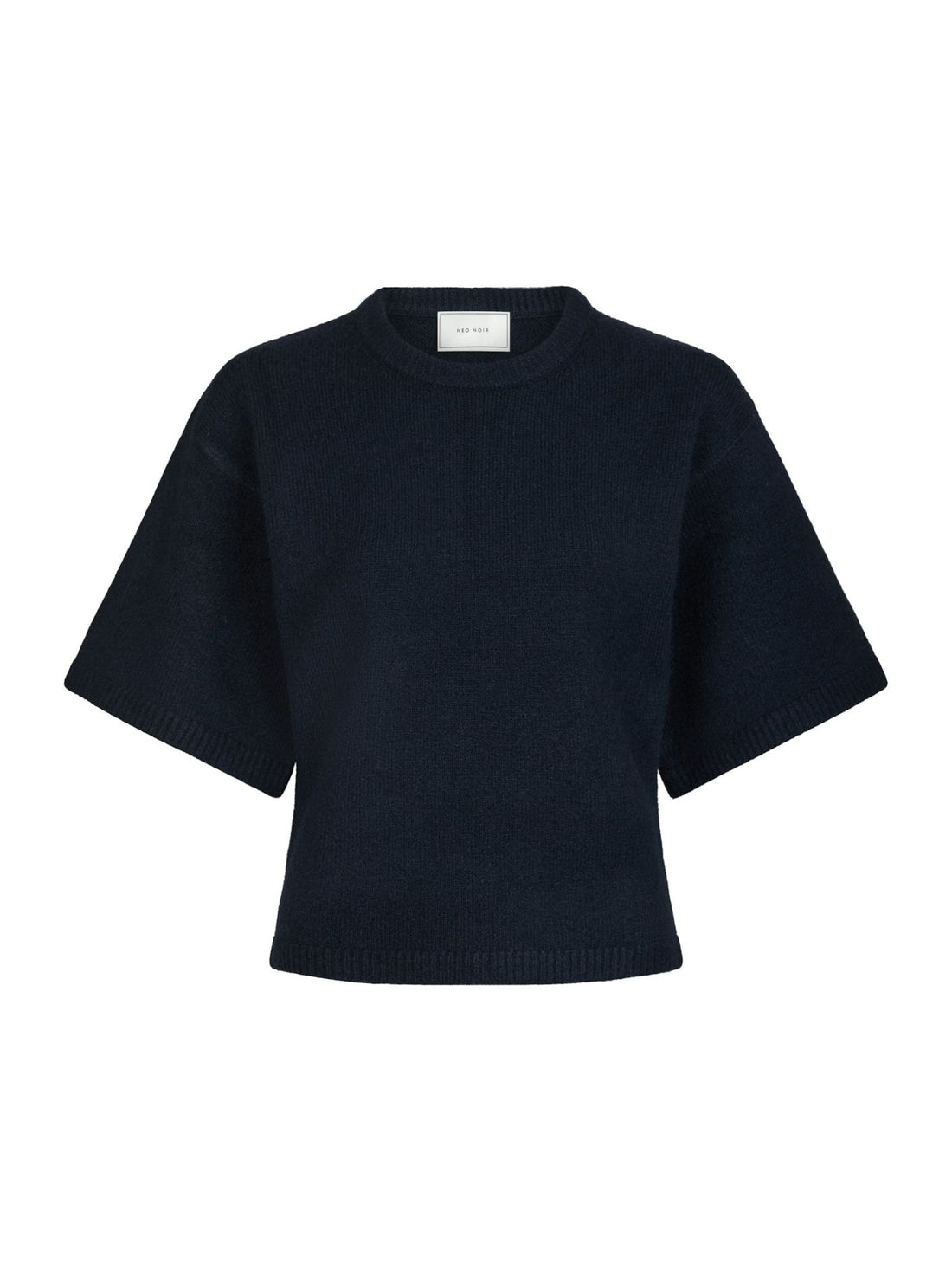 Asha Knit Tee - Navy