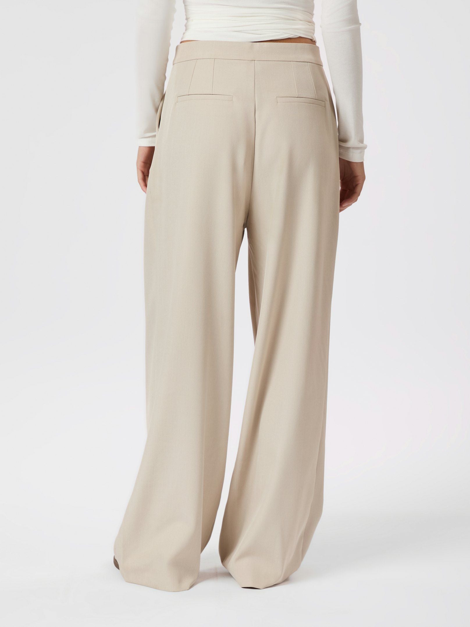 Zalka Eyelet Pants - Sand