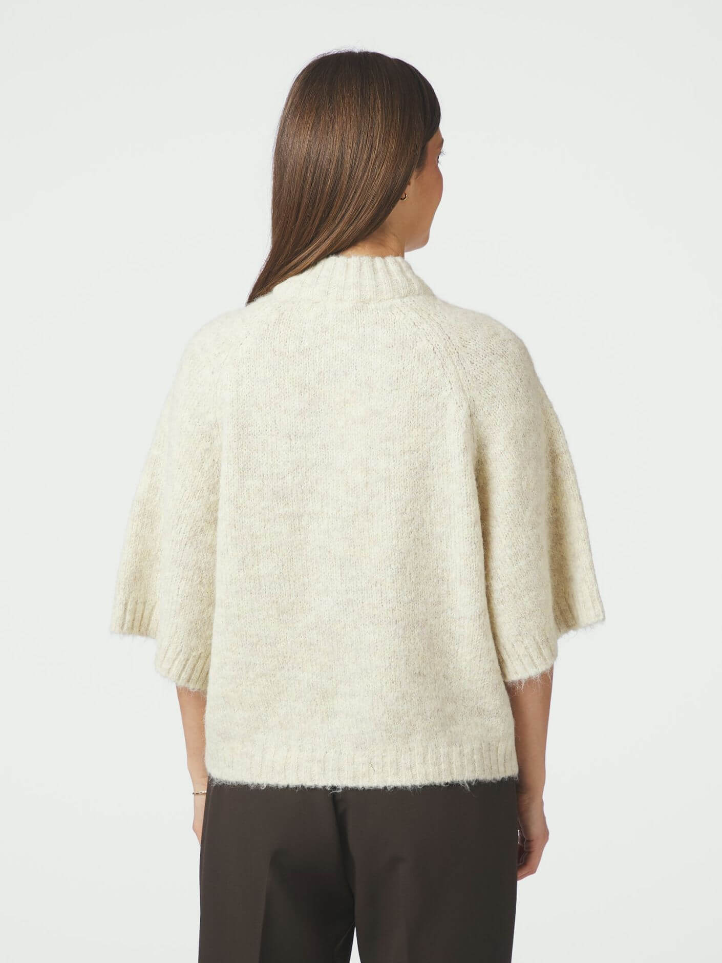 Benuta Fluffy Knit Cardigan – Elfenbein