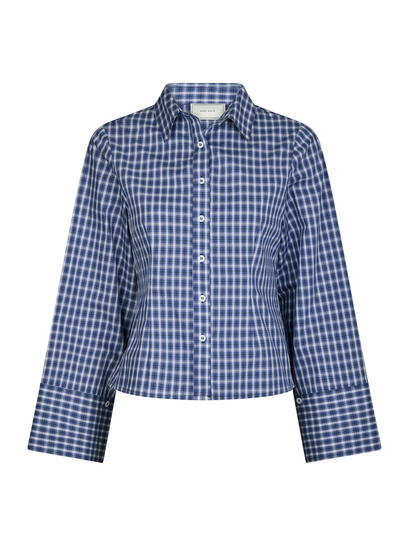 Rosa Check Shirt - Dark Blue