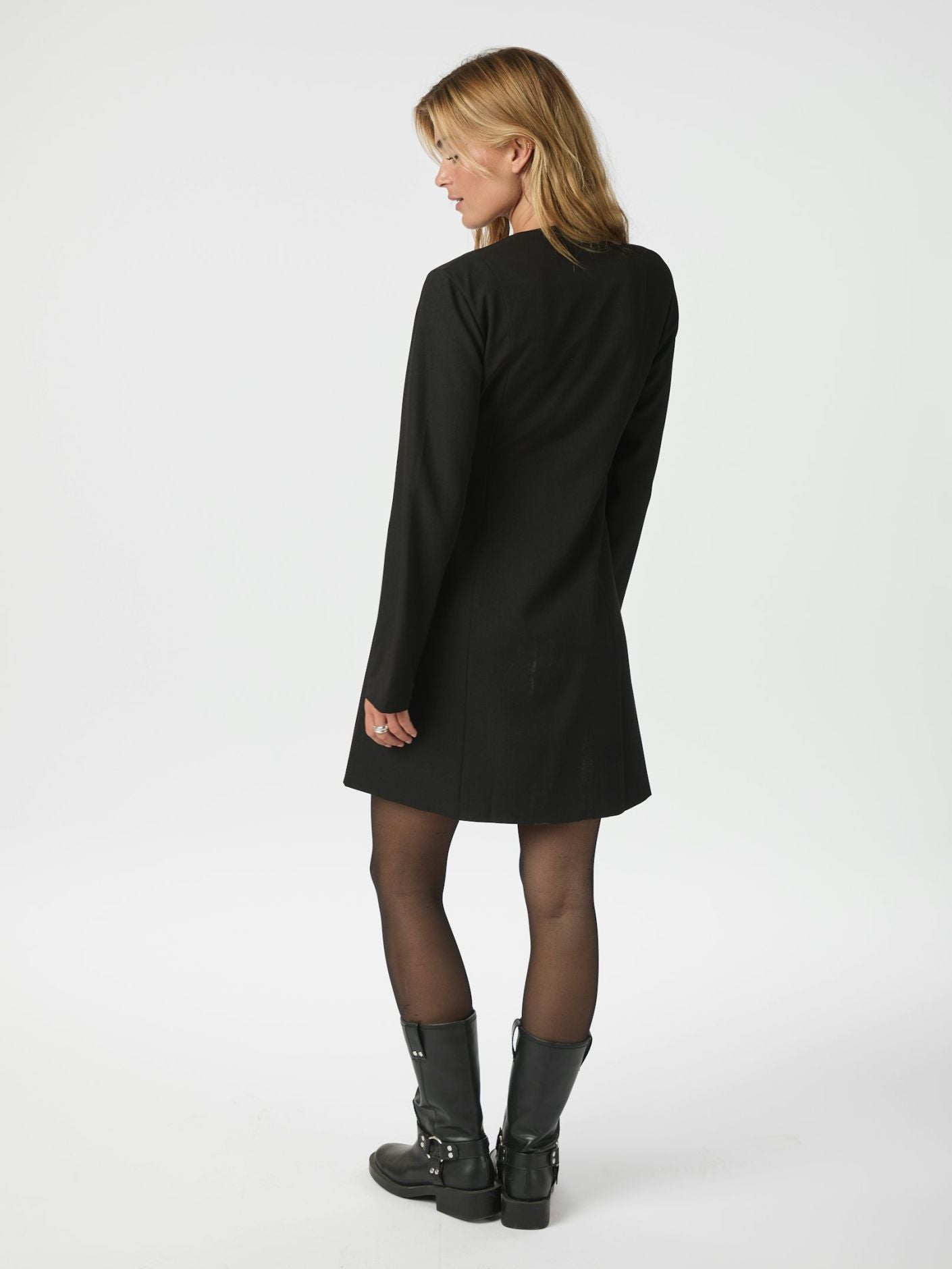 Sendra Eyelet Dress - Black