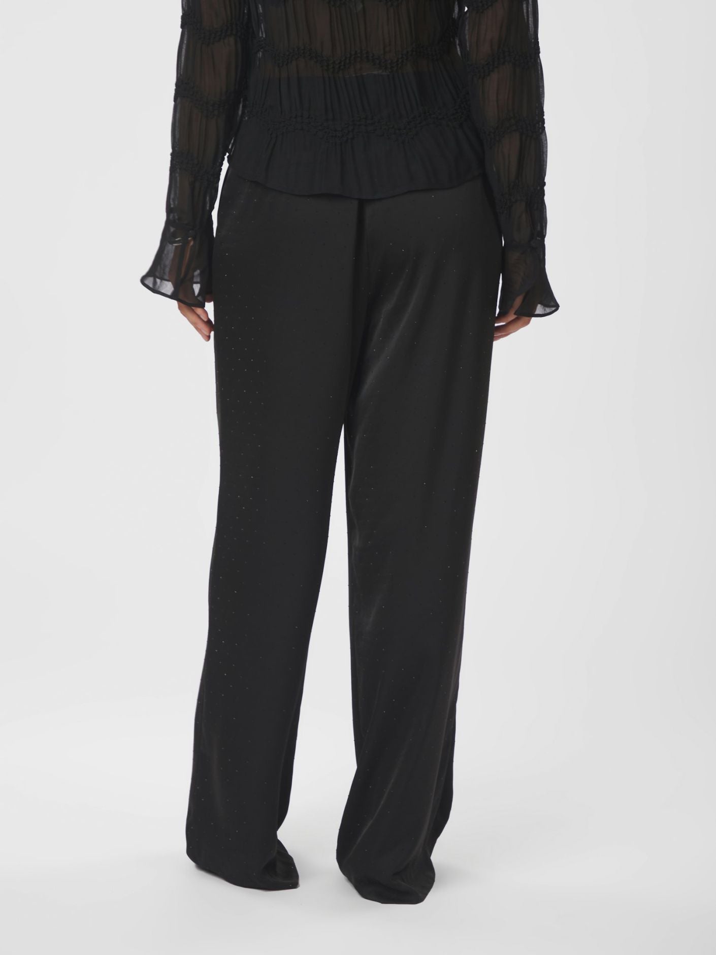 Emmet Heavy Sateen Bedaz Pants - Black