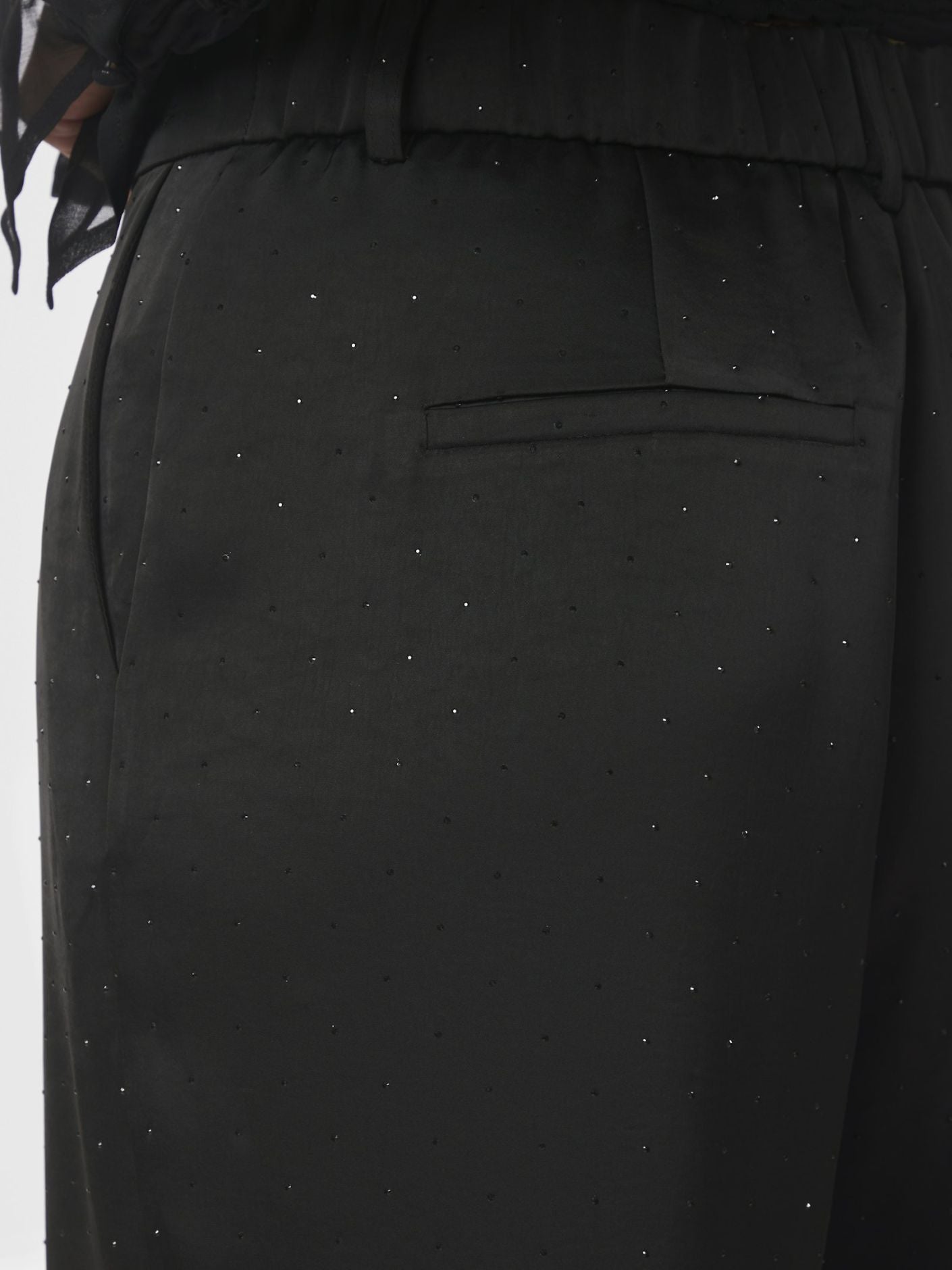 Emmet Heavy Sateen Bedaz Pants - Black