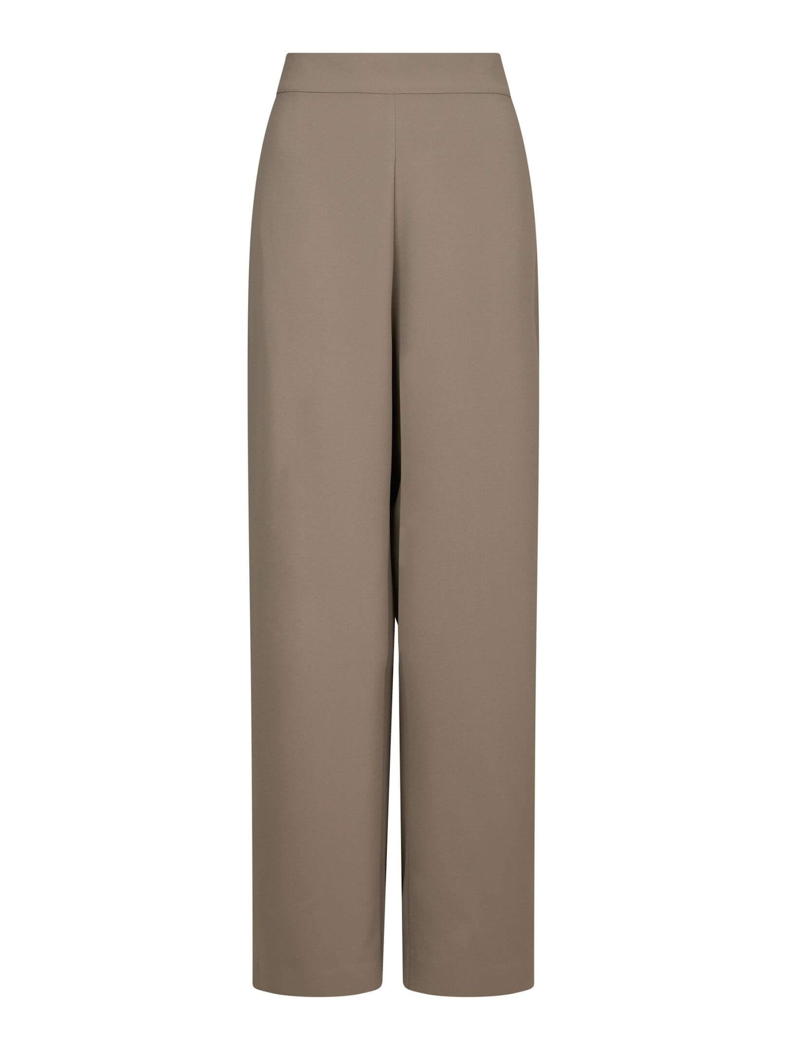 Lunet Crepe Pants - Taupe