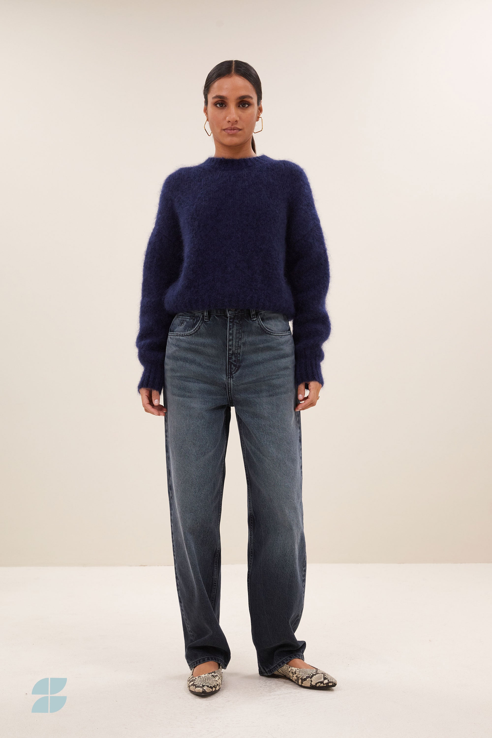 Lew Dark Denim Pants - Dark Denim