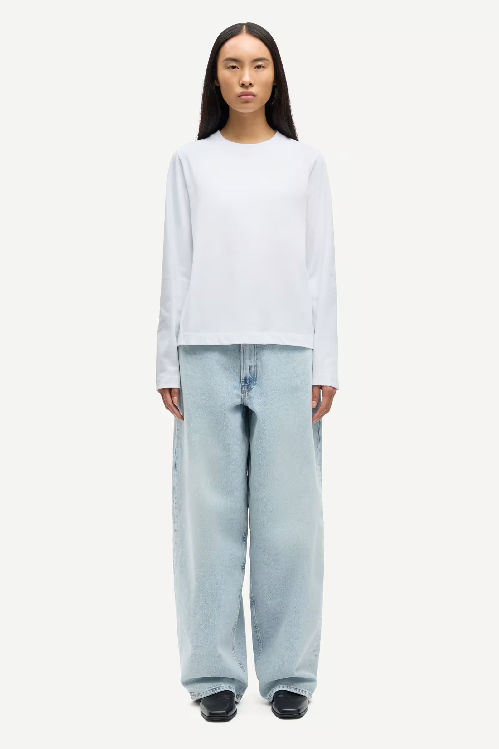 Sacamino LS T-Shirt - White