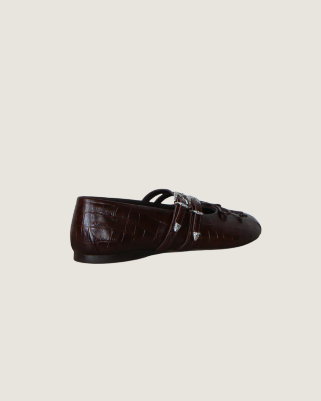 Vita Ballerina Western - Dark Brown