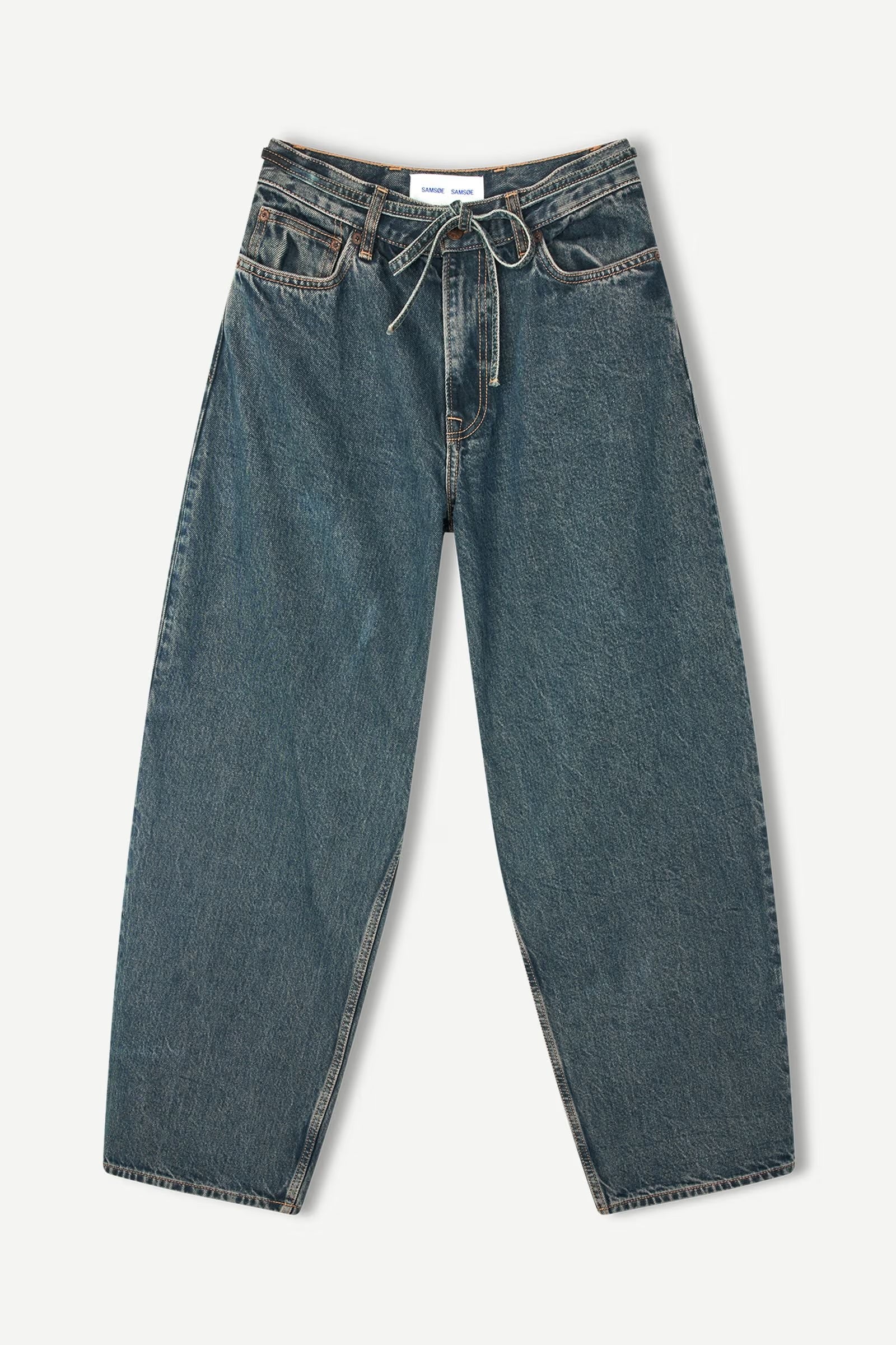 Saharper jeans belt - Burnt oak