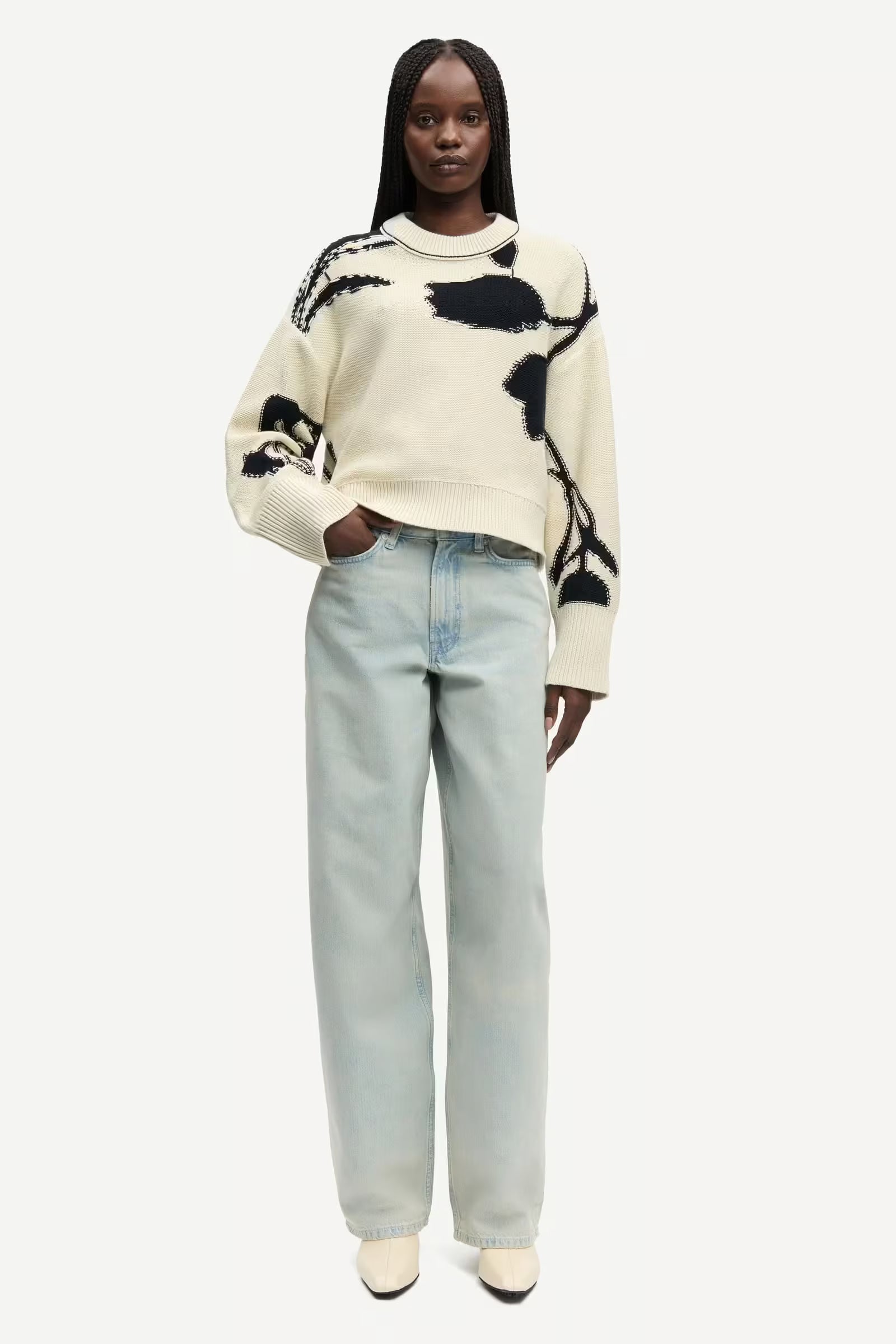 Saharper Jeans - Pale Cloud