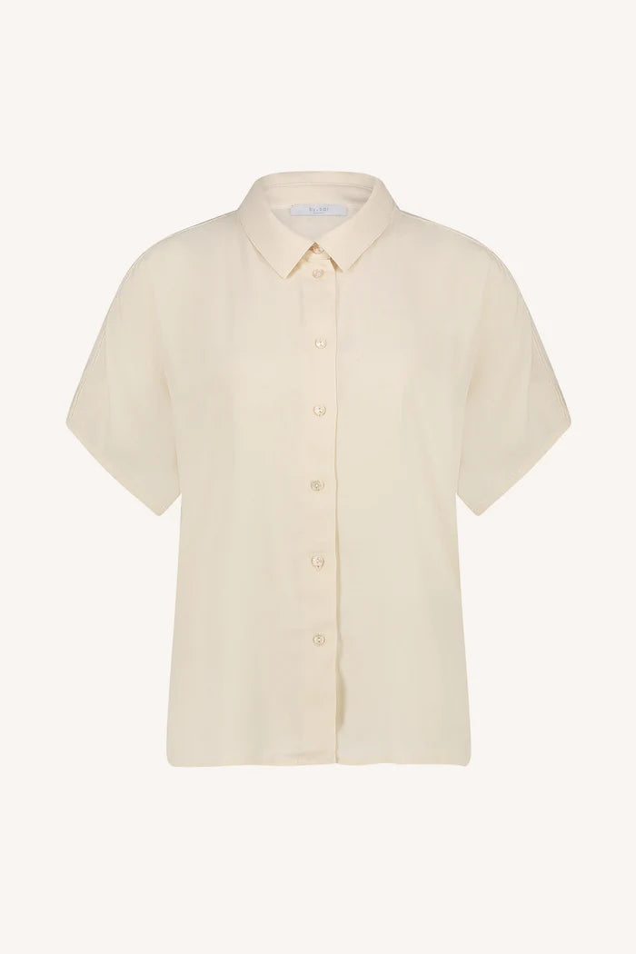 Karly Viscose Blouse - Cream