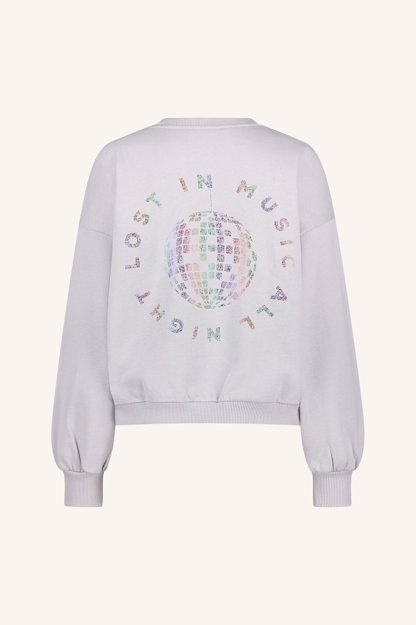 bibi disco sweater - pastel lilac