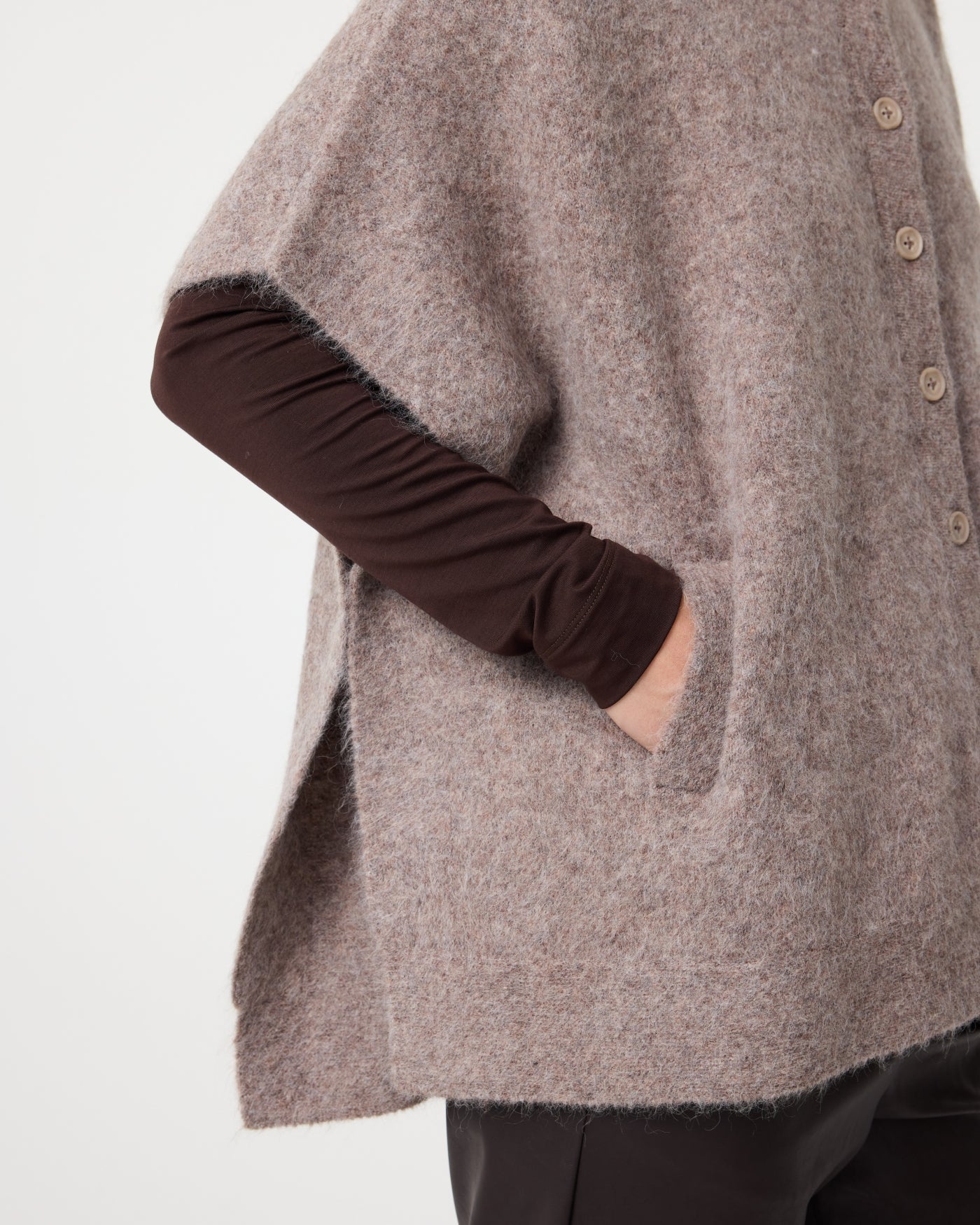 Pleunie Poncho - Mocca