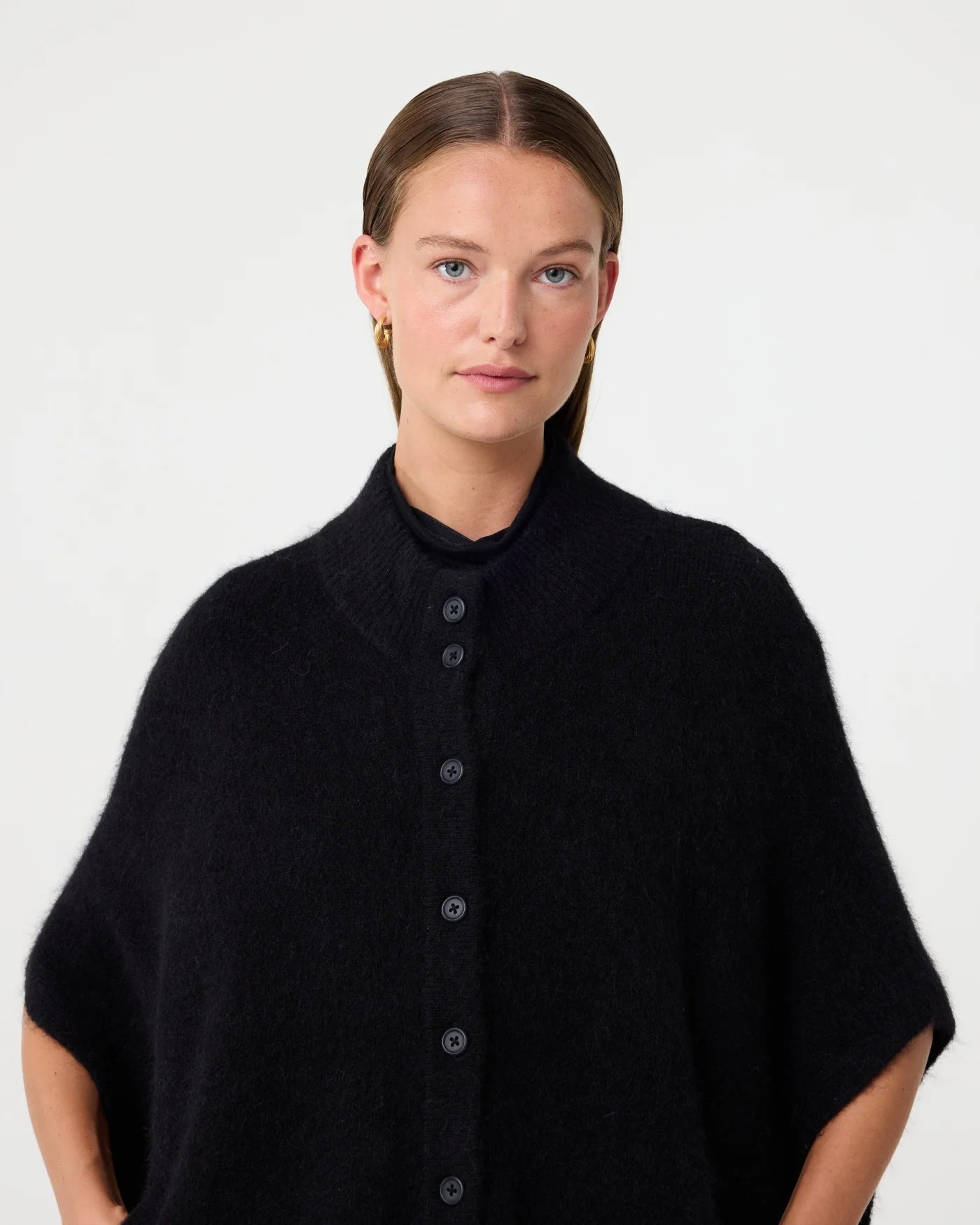 Pleunie Poncho - Black