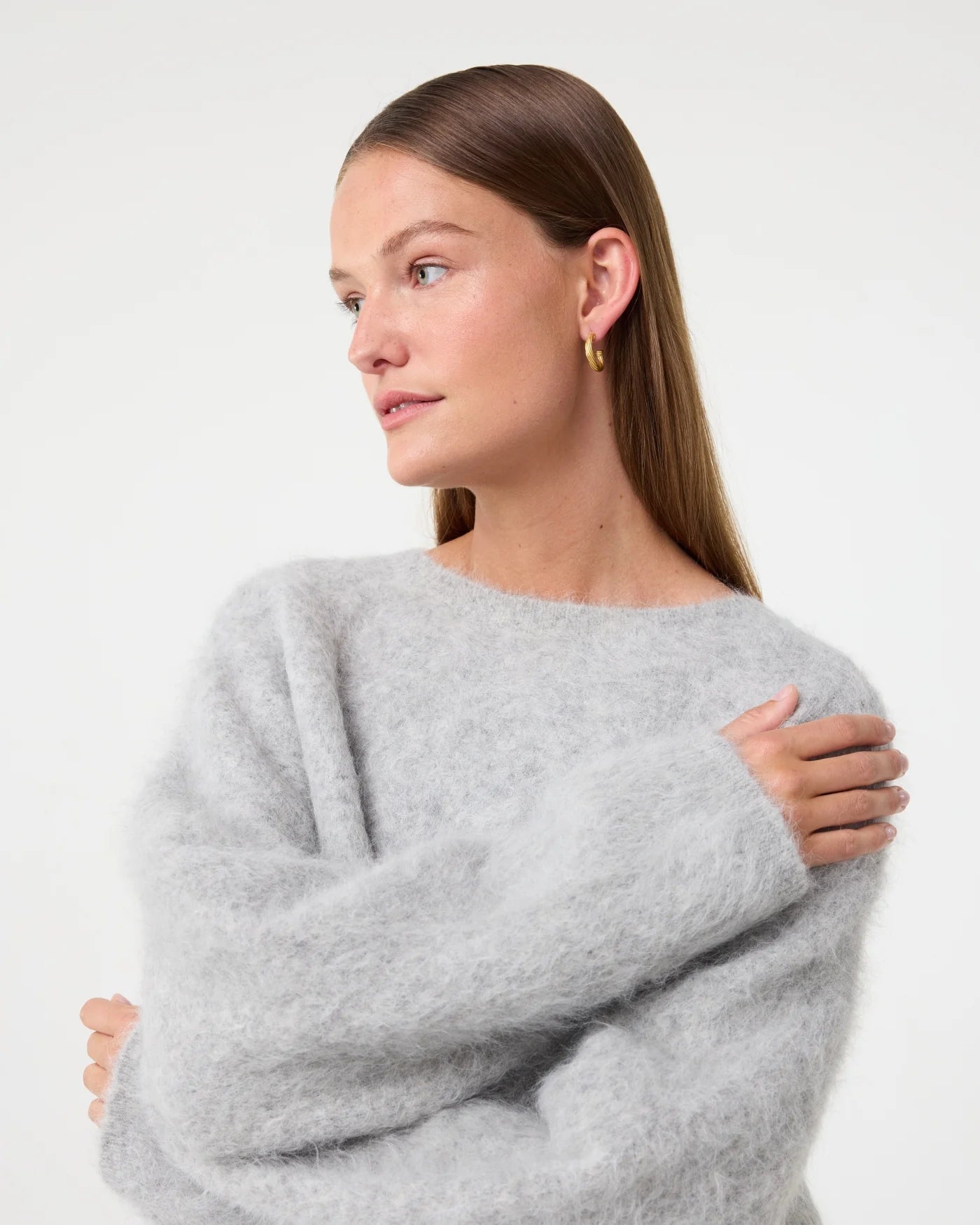 Amalia Pullover - Light Grey