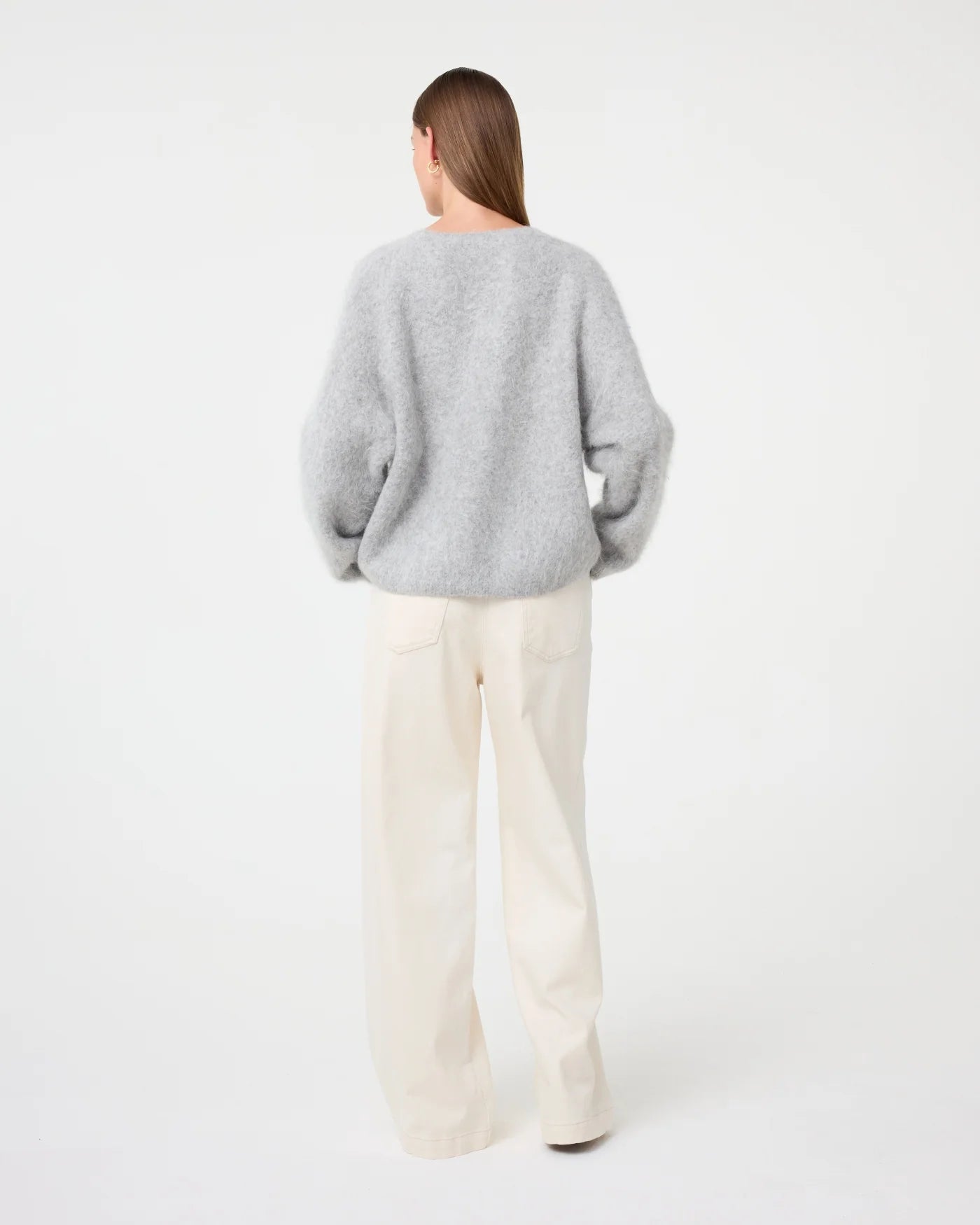 Amalia Pullover - Light Grey