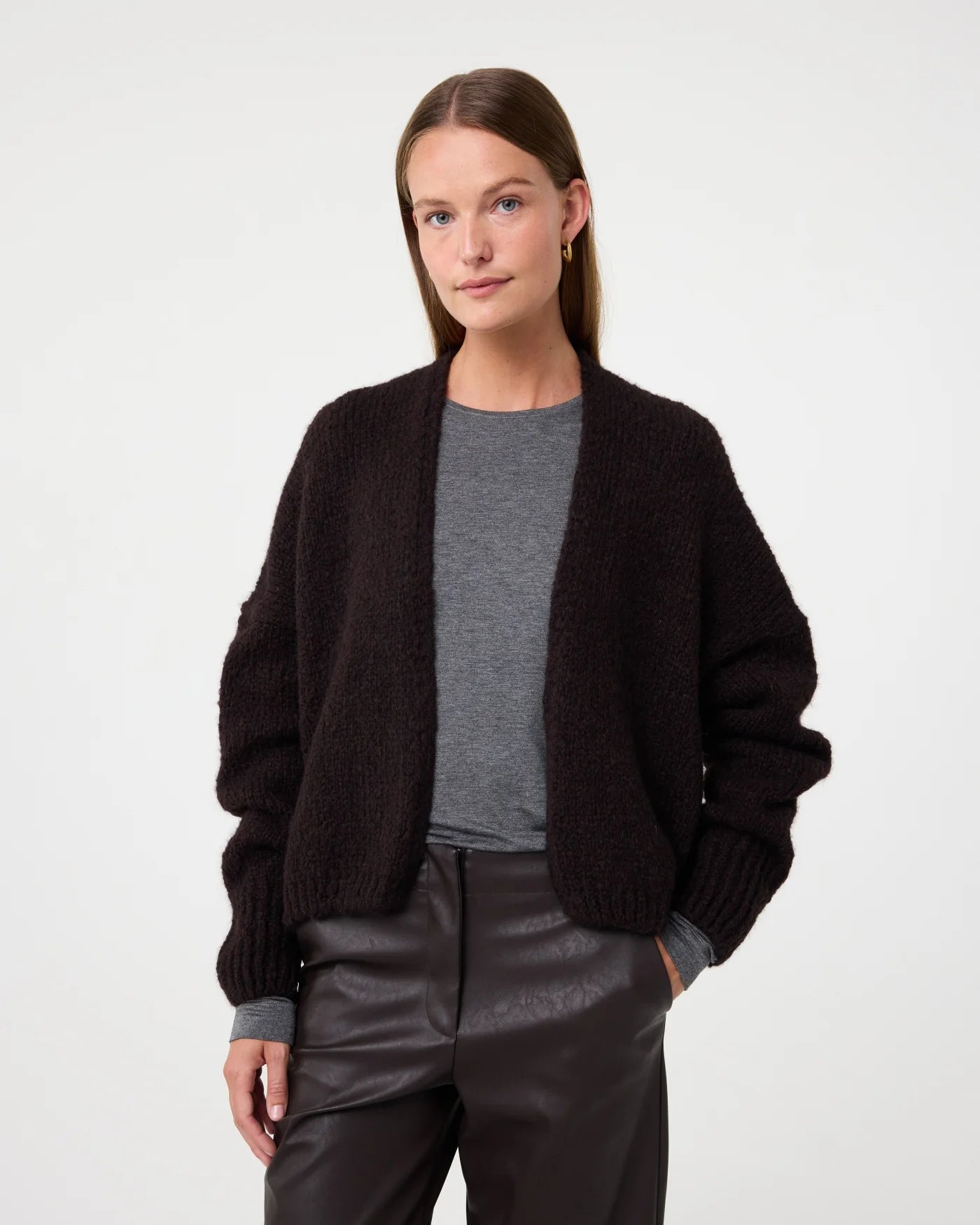 Becky Cardigan - Choco