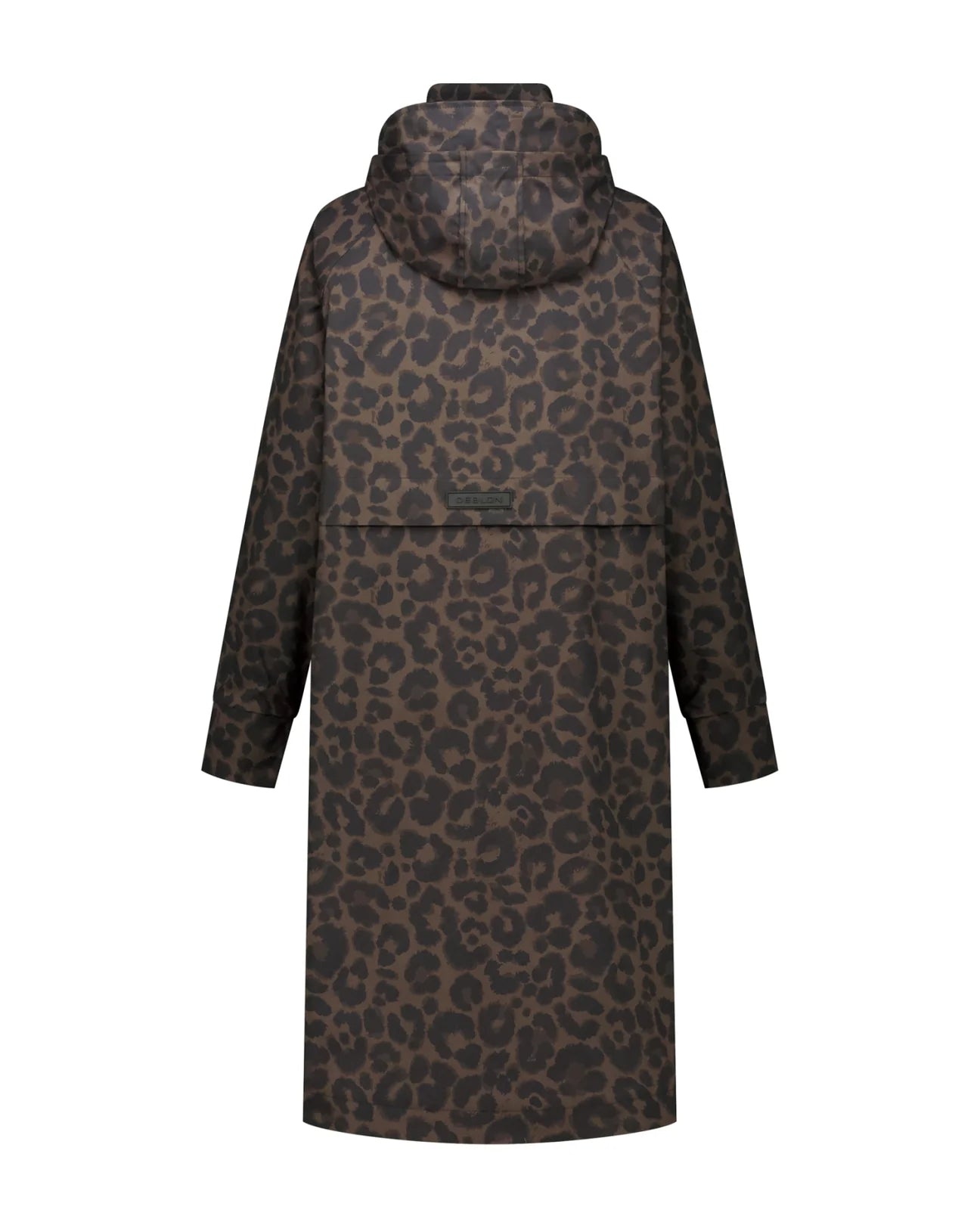 Romy Raincoat - Leopard Cacao