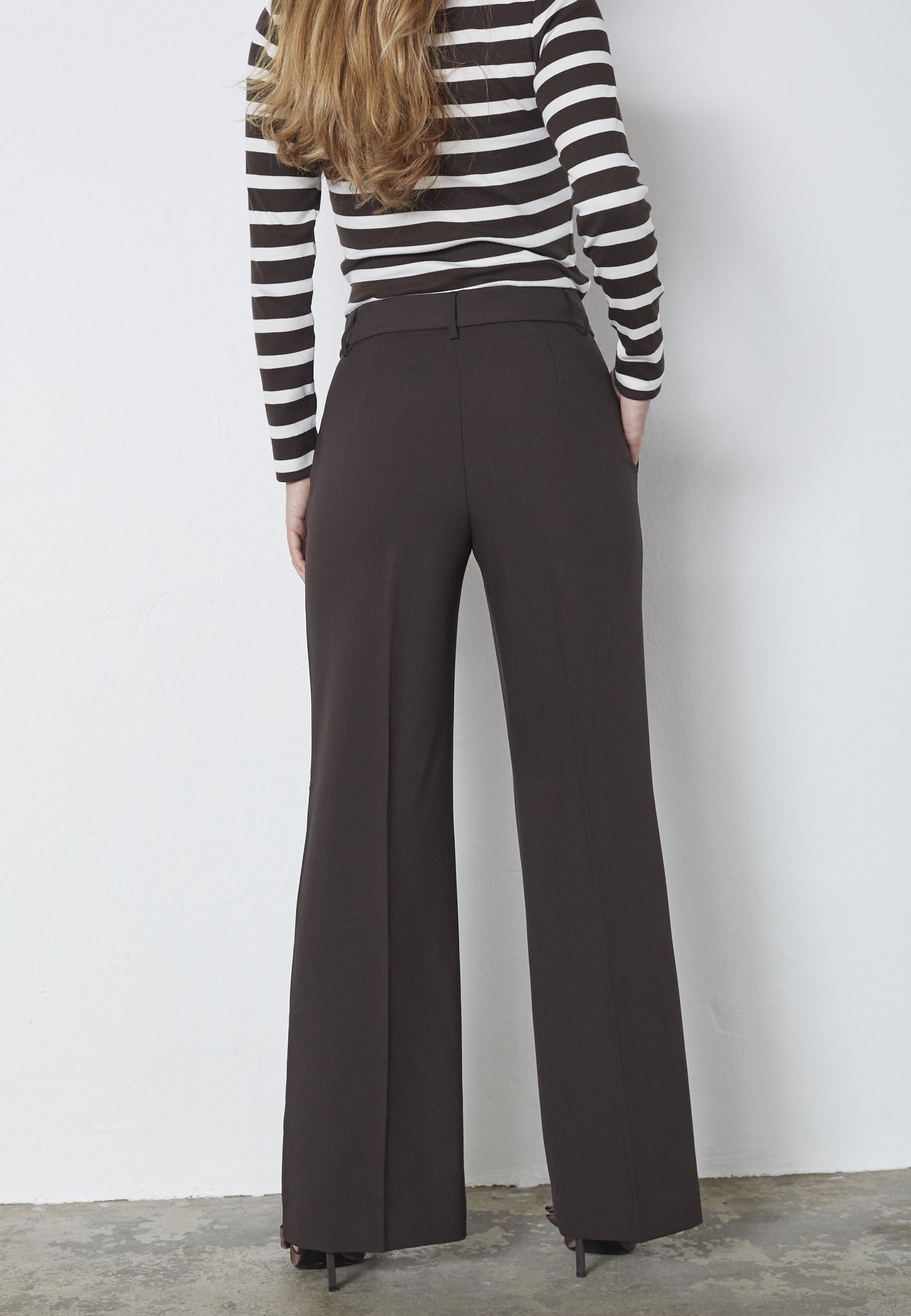 VolaCC Long Wide Pant - Dark Brown