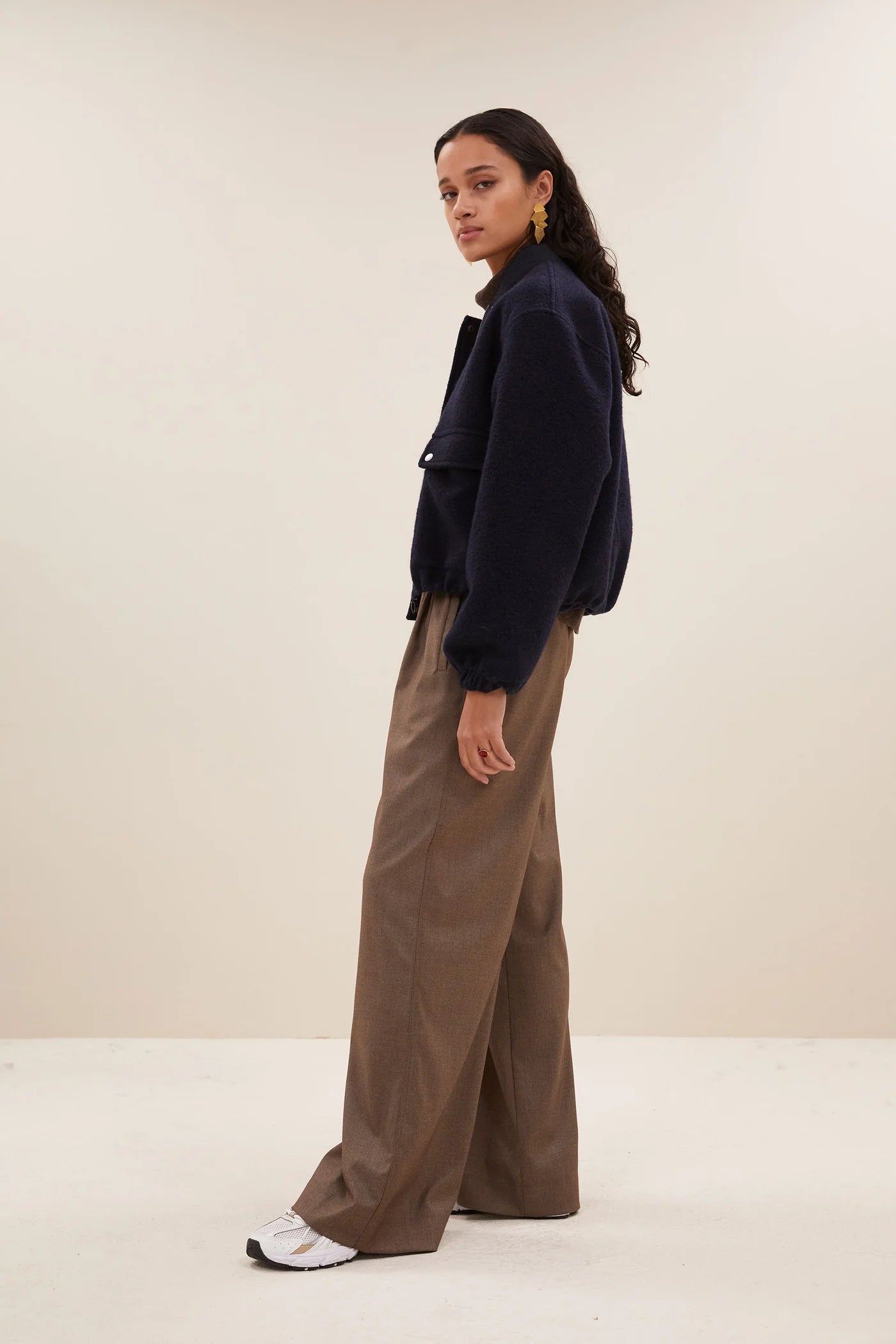 Maggie Wool Jacket - Midnight