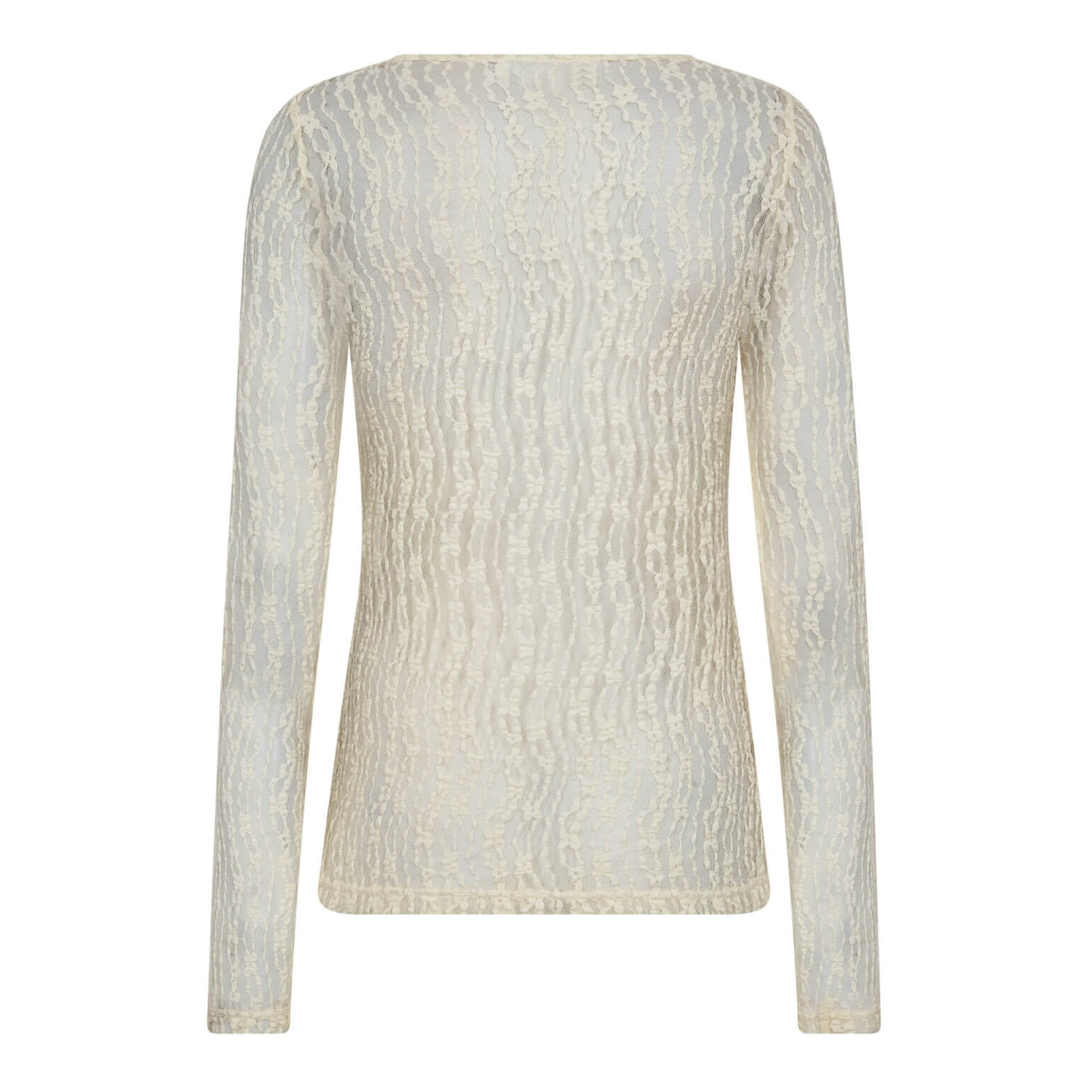 BarbCC O-Neck Blouse - Off white