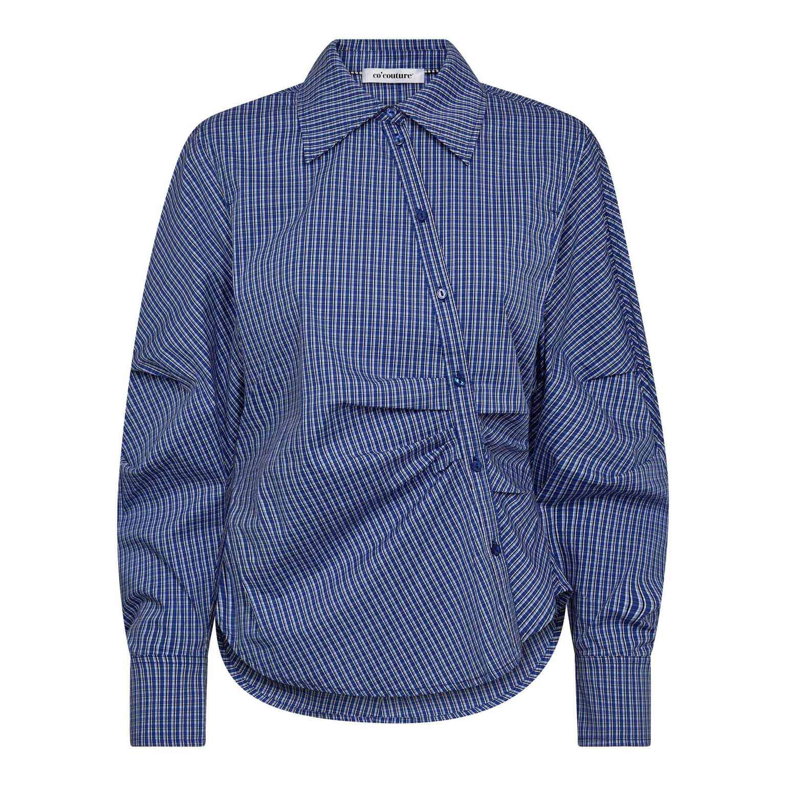 AnizaCC Asym Shirt - New Blue