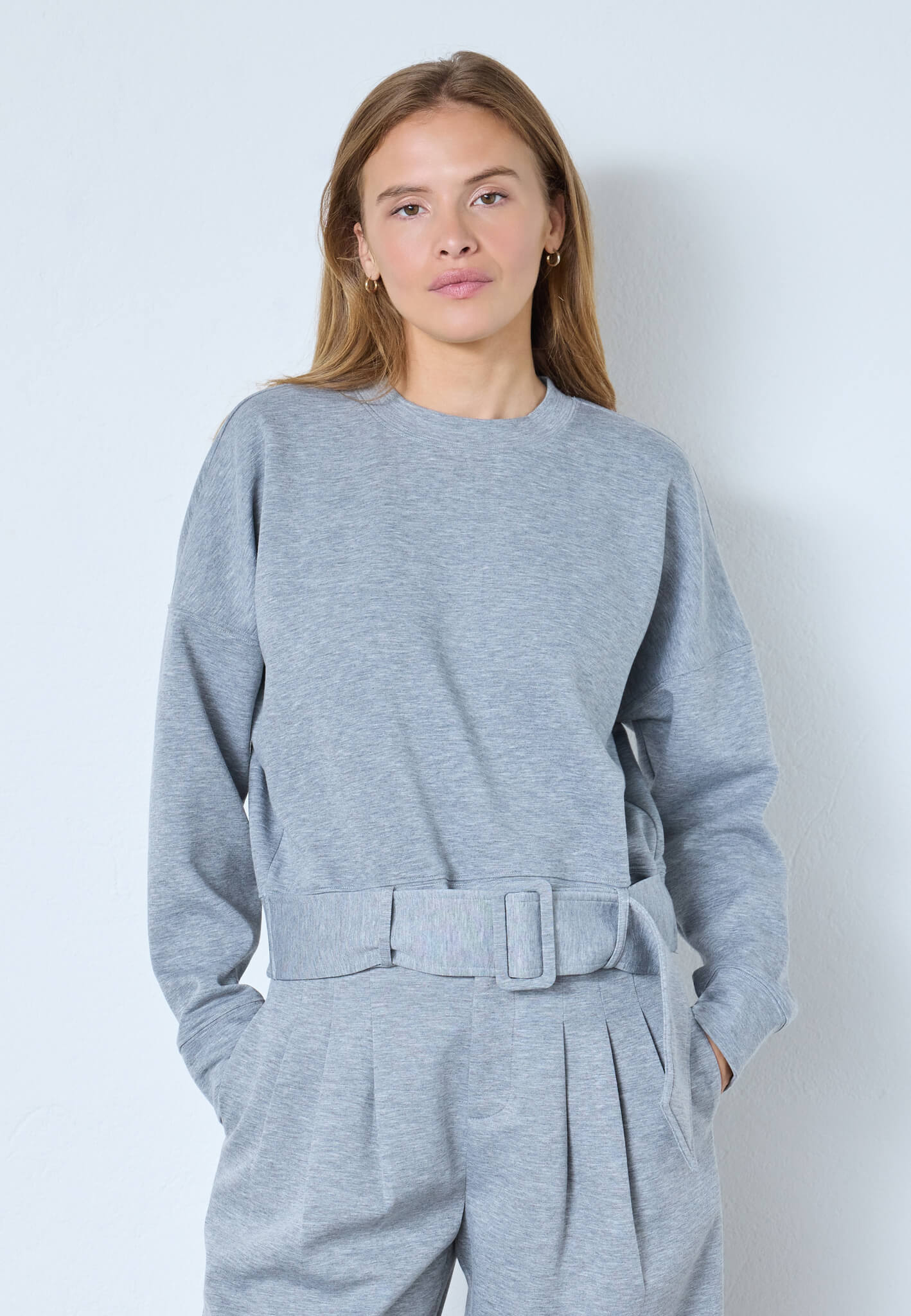 LanceCC Belt Sweat - Grey Melange