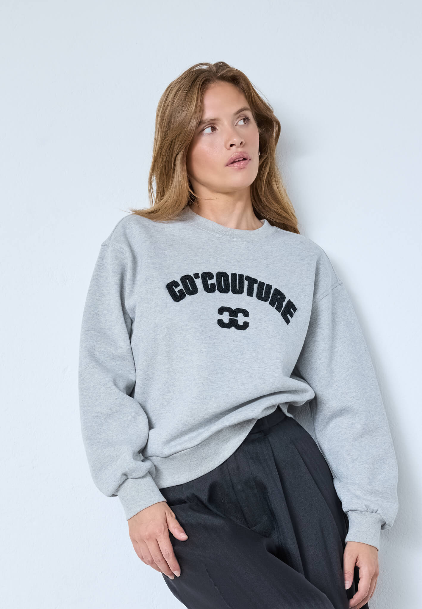 ZoeCC Sweat - Grey Melange