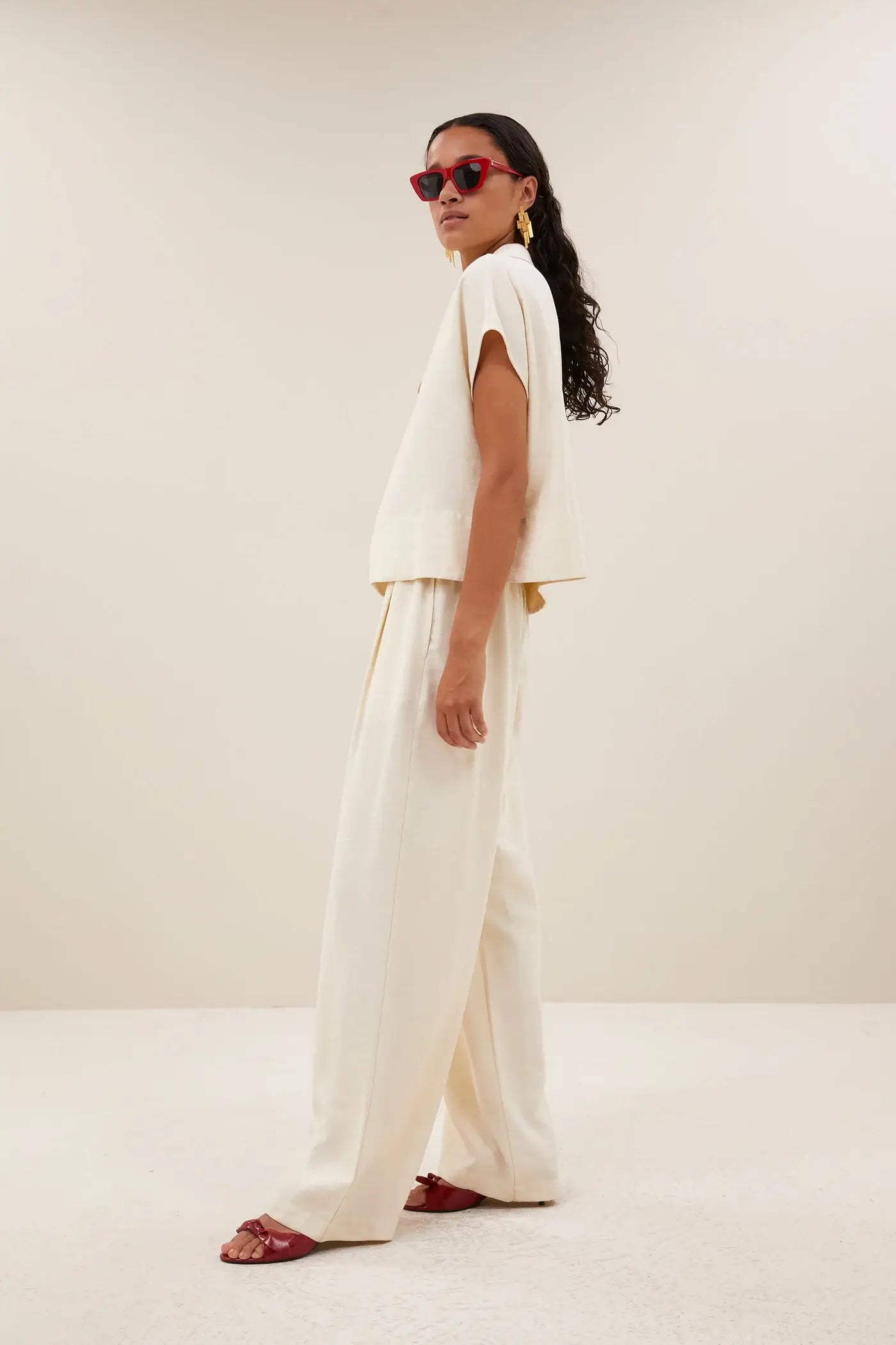 Zia Blouse - Cream
